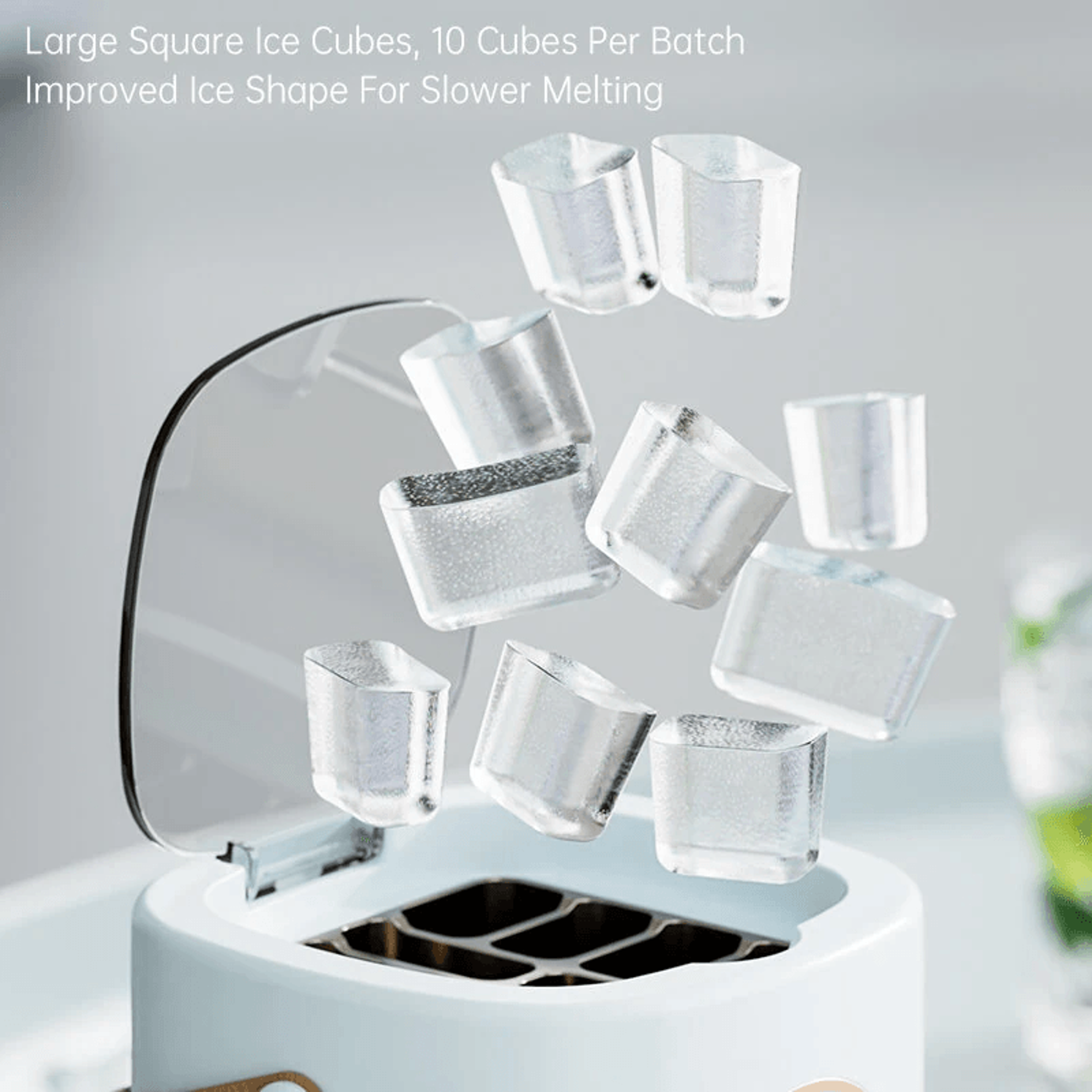 Portable Countertop Ice Maker With Minute Fast Ice Making 1