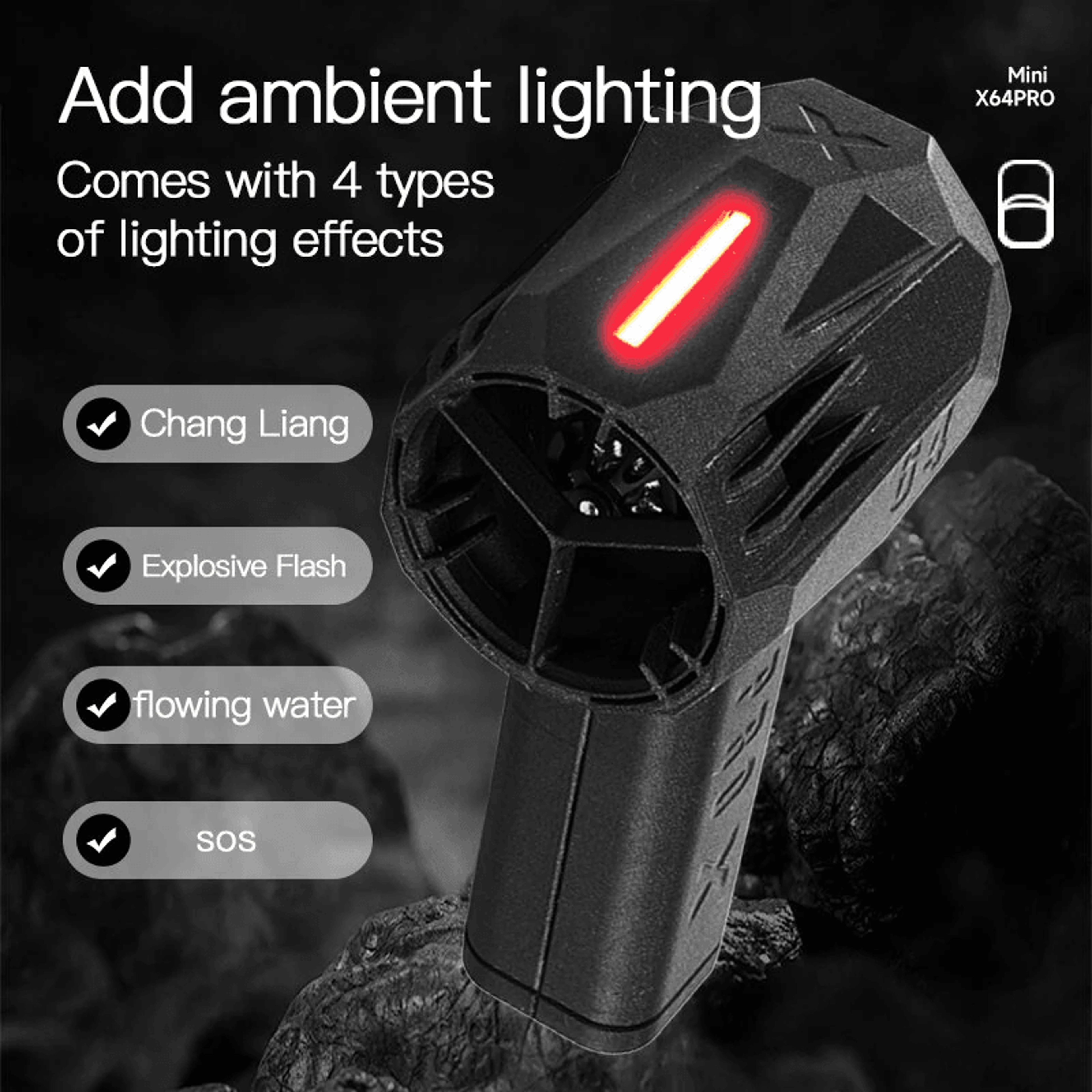 Powerful Handheld Turbo Fan Rechargeable Electric Air Blower 4