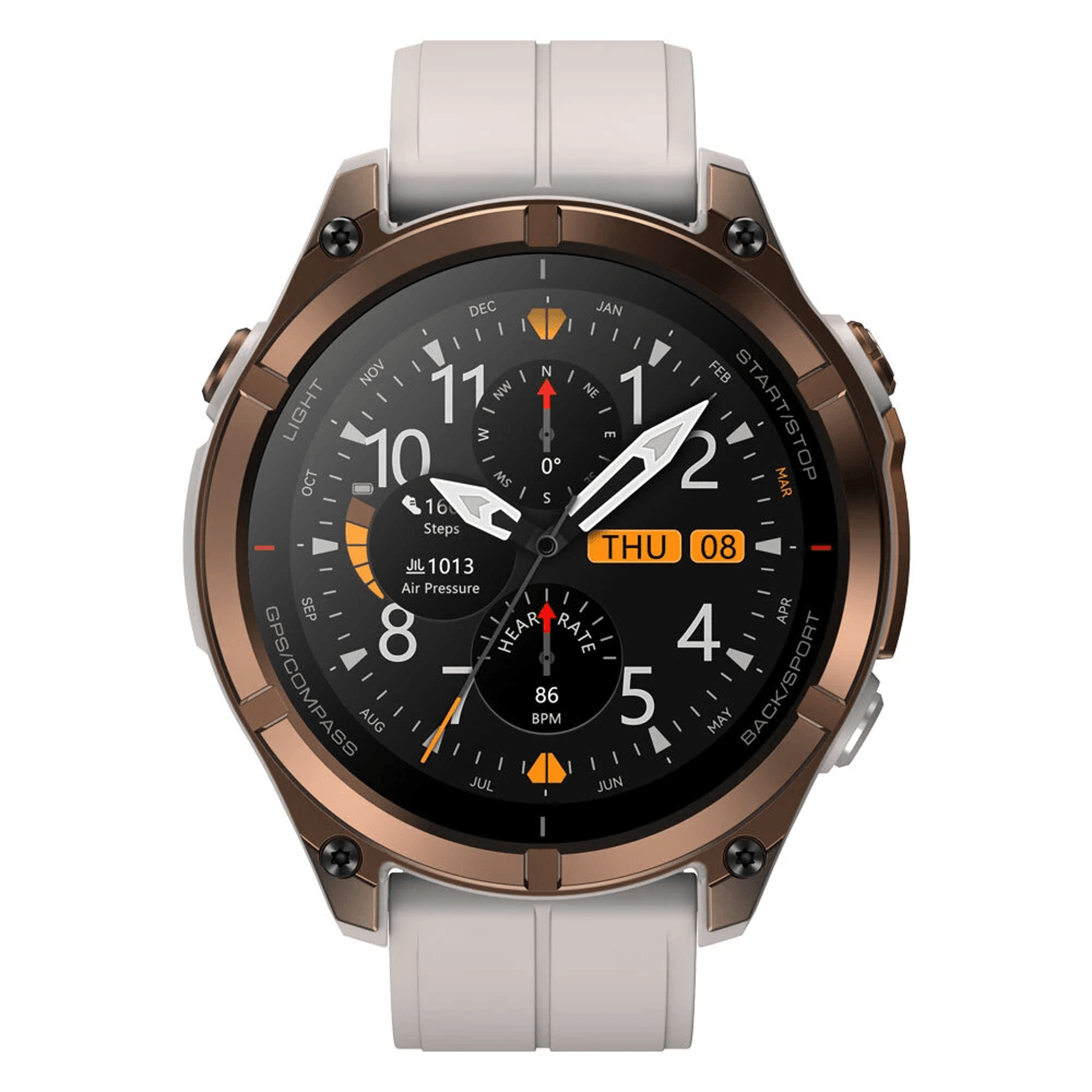 GPS Smart Watch With AMOLED Display Offline Maps Bluetooth Calling And Multi Sport Tracking 11