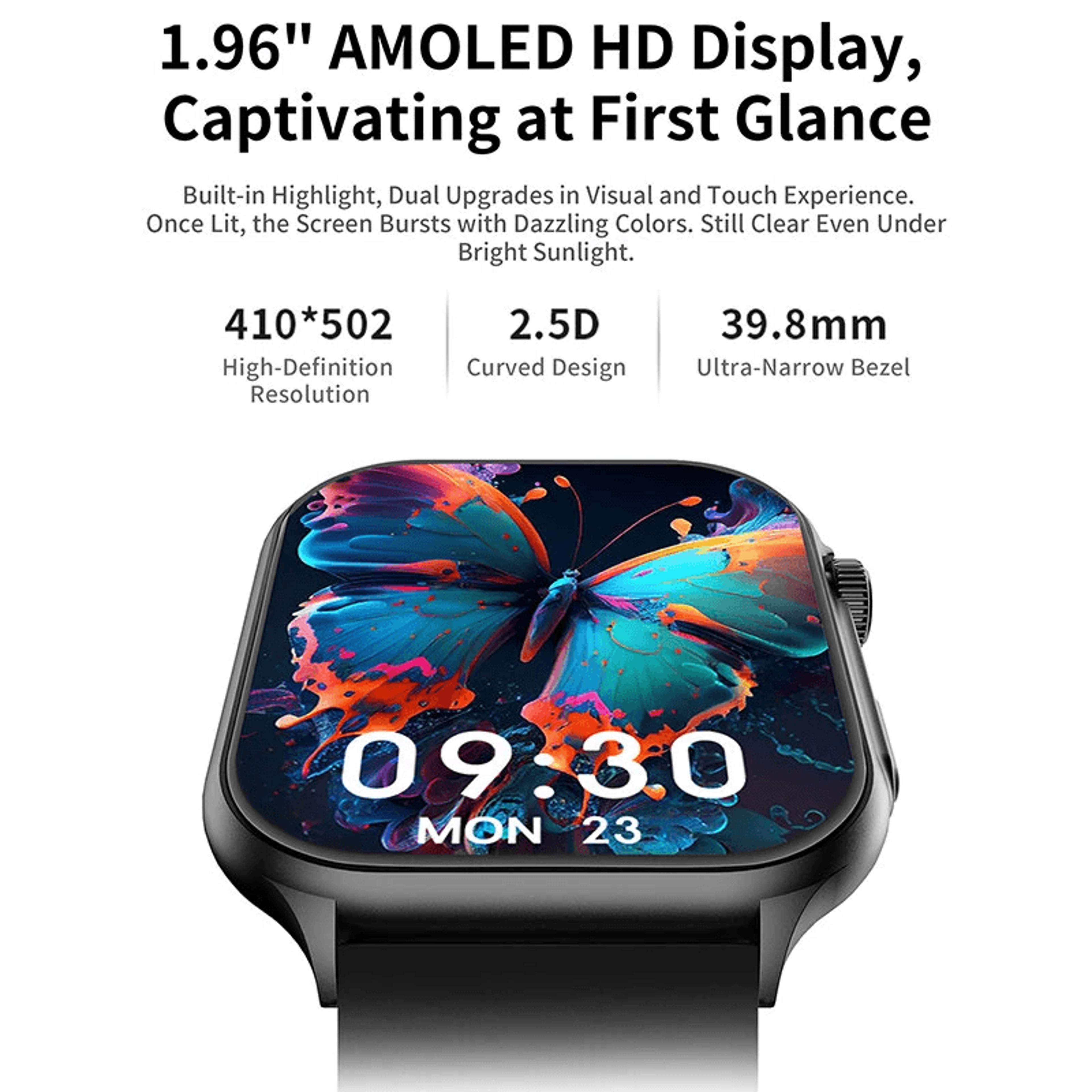 Display Smart Watch With Bluetooth Calling Heart Rate And Blood Oxygen Monitoring 6