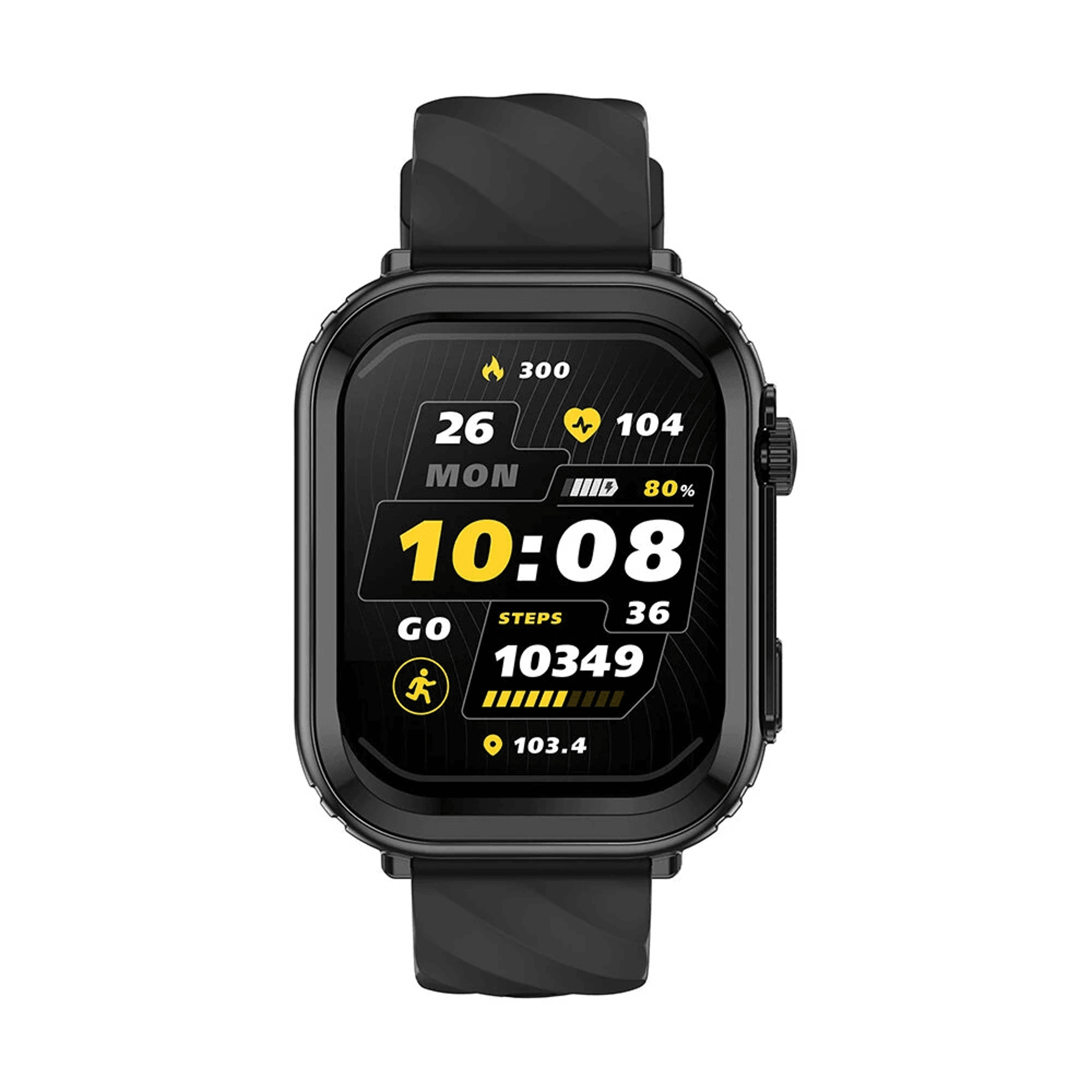 HD Screen Smart Watch With Display Battery Bluetooth Calling And Health Monitoring 4