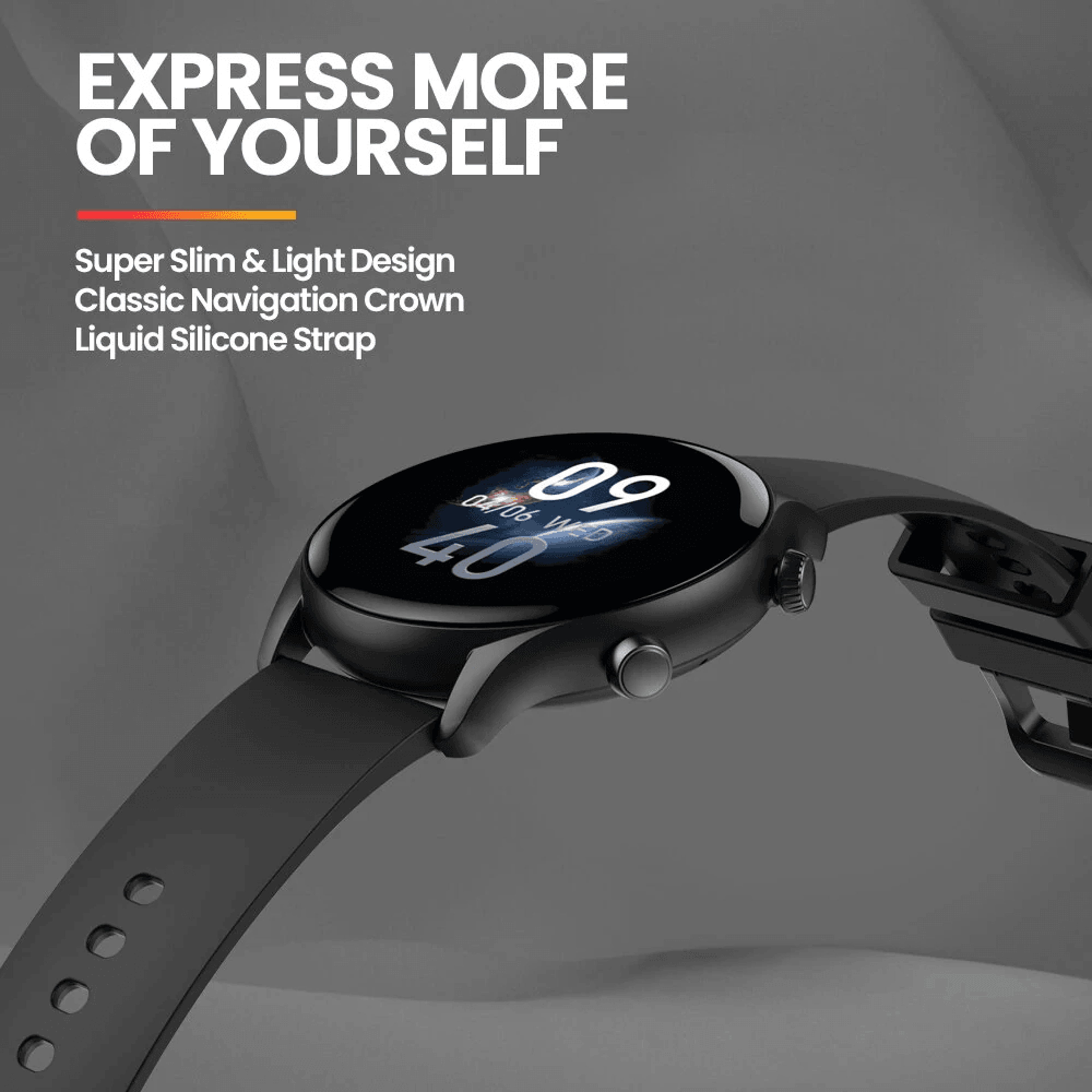 Fitness Tracking Smart Watch With HD Display Bluetooth Calls And Health Monitoring 5