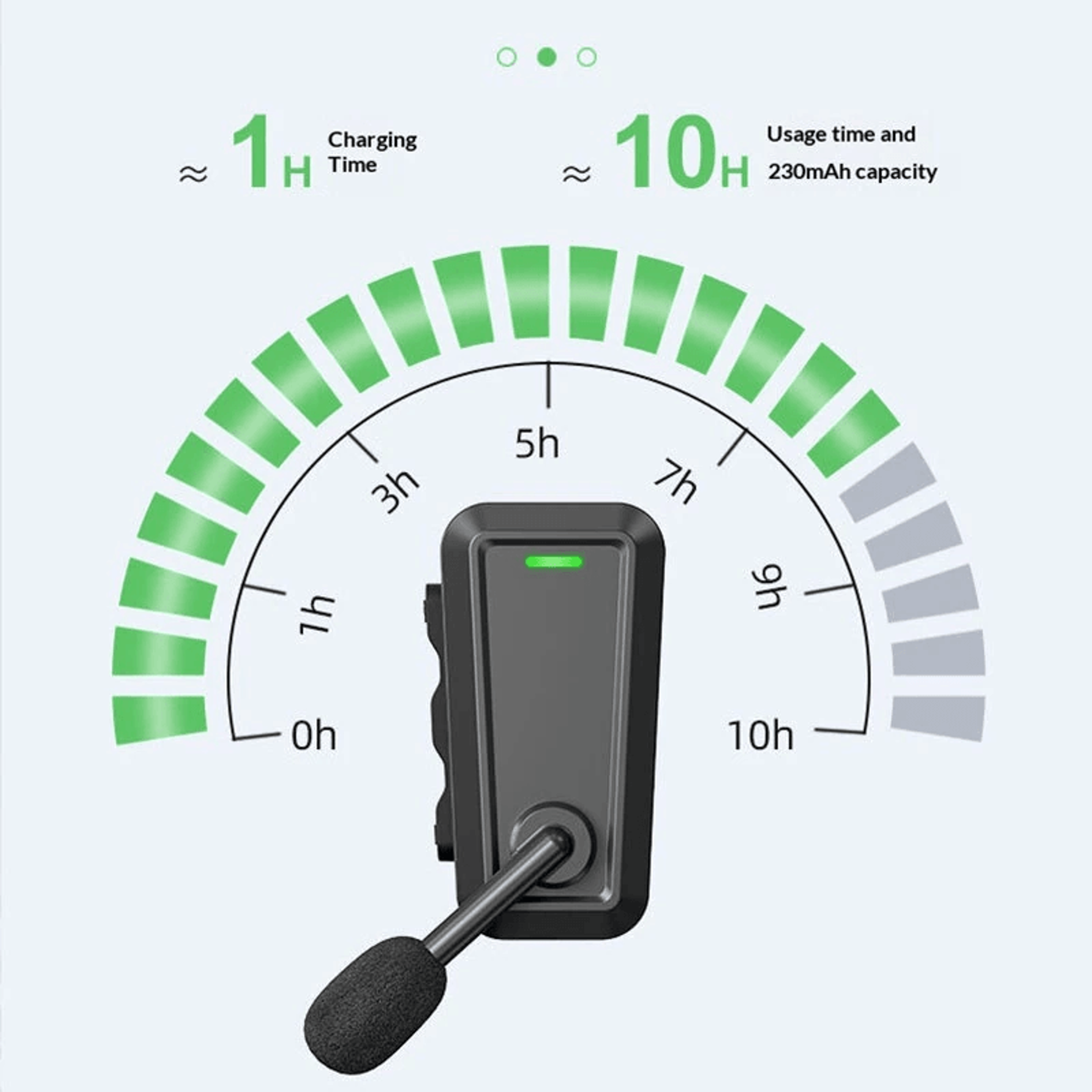 Cycling Intercom Headset Wireless Bluetooth Helmet Earphone With Two Person Intercom HD Noise Cance 3