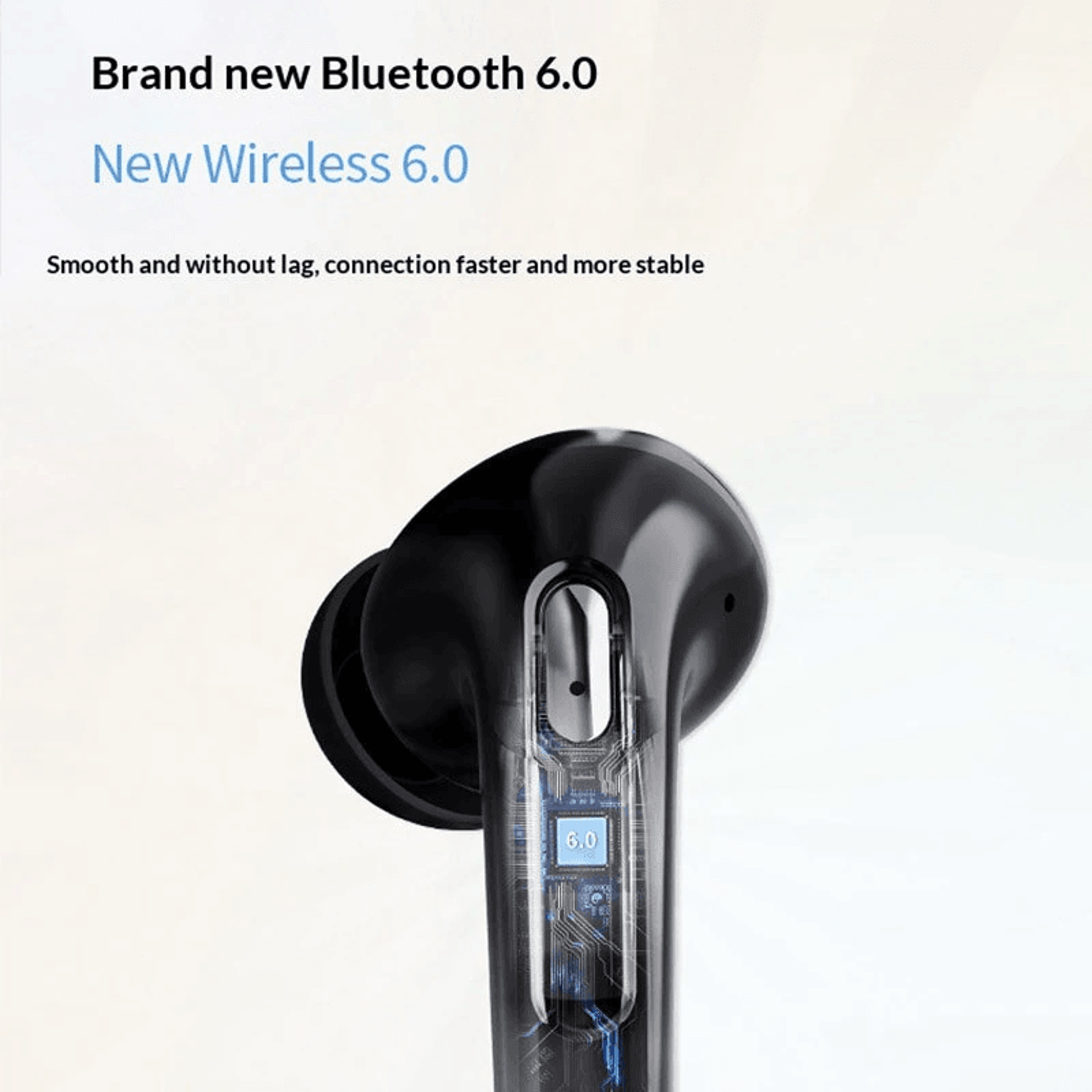 Wireless Bluetooth Earbuds With Smart Touch Screen Dynamic Drivers Noise Cancelling And Waterproof 4