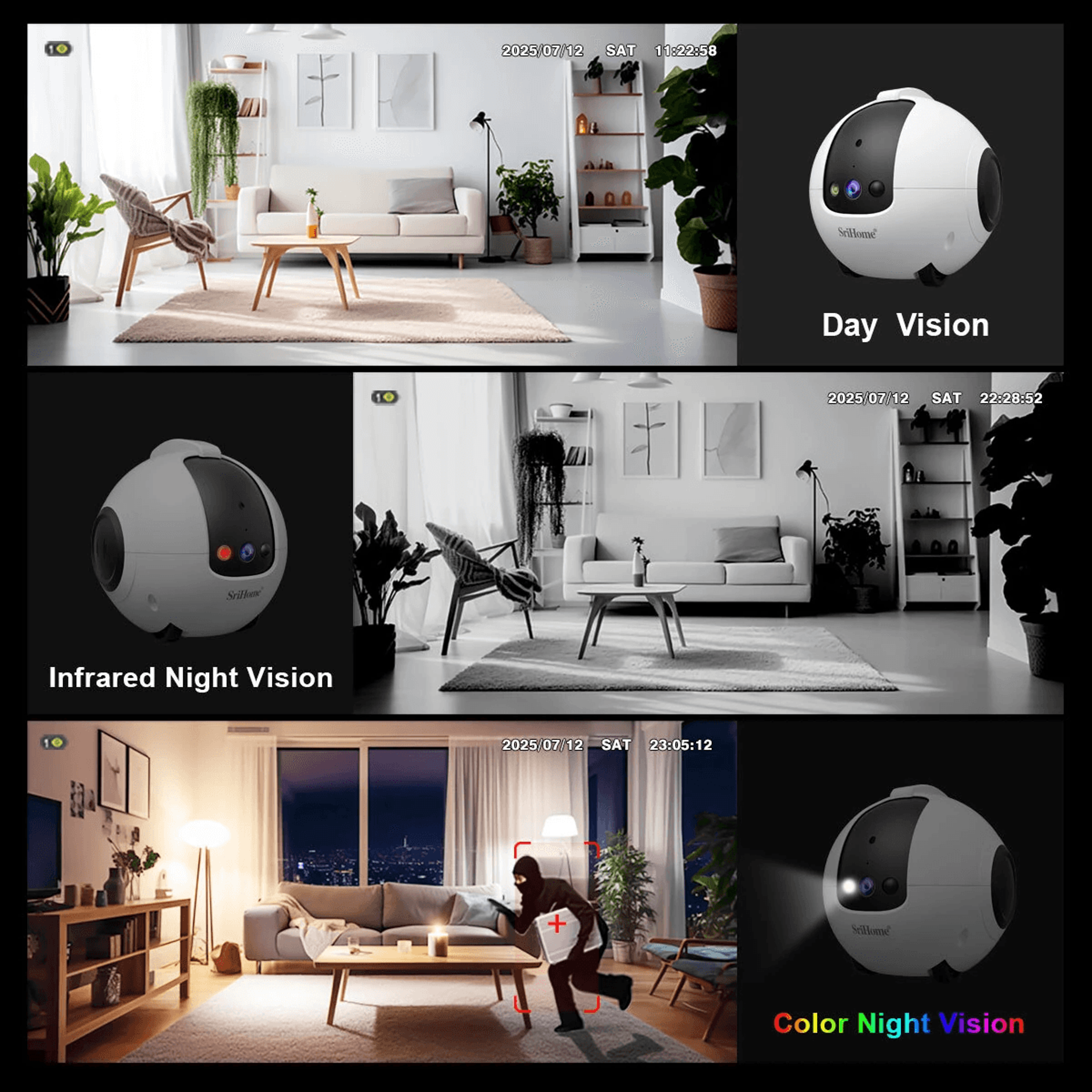 Smart Pet Camera WiFi Mobile Robot With Automatic Recharging And Two Way Audio 4