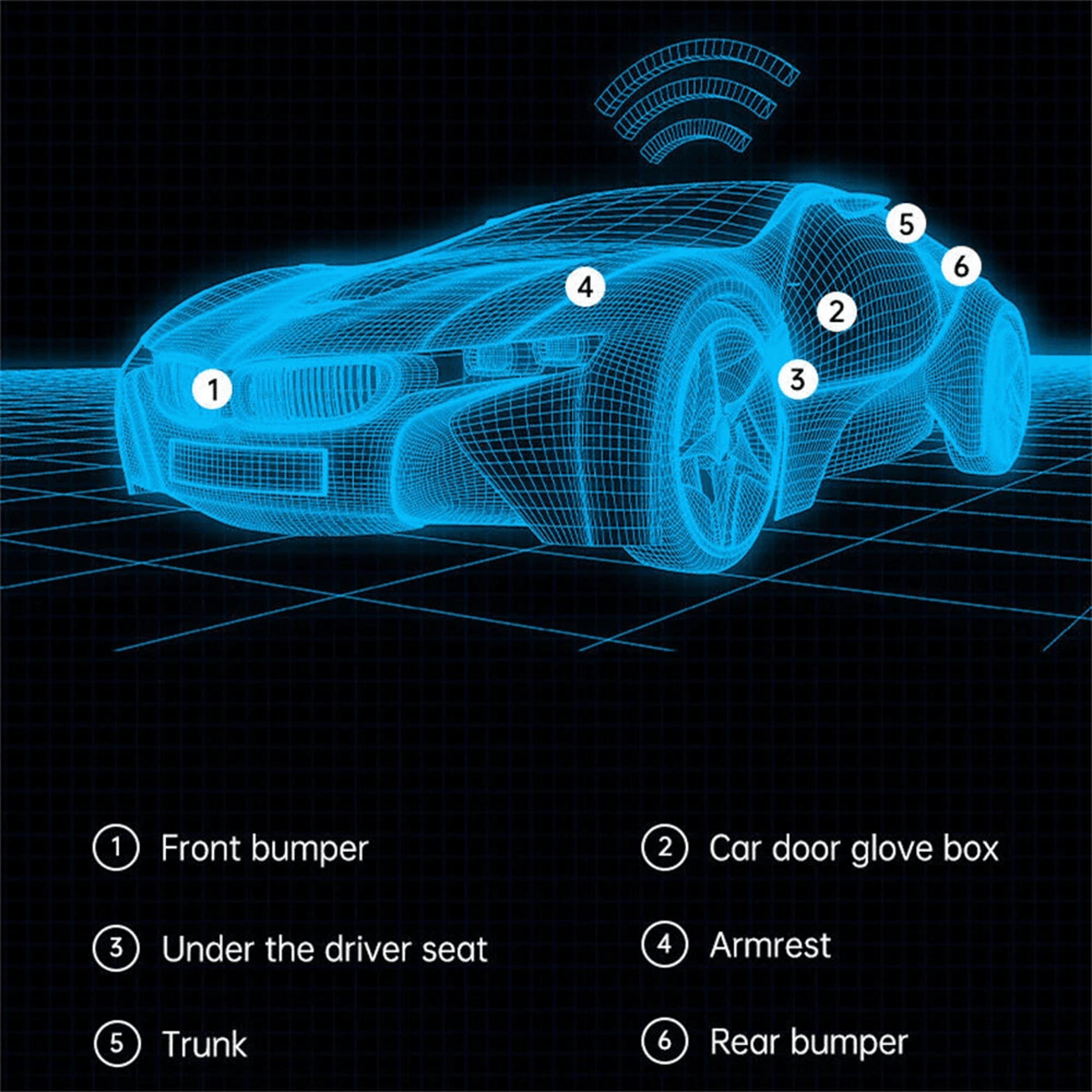 Magnetic GPS Tracker With Real Time Location Electronic Fence Alerts And Track Playback 2