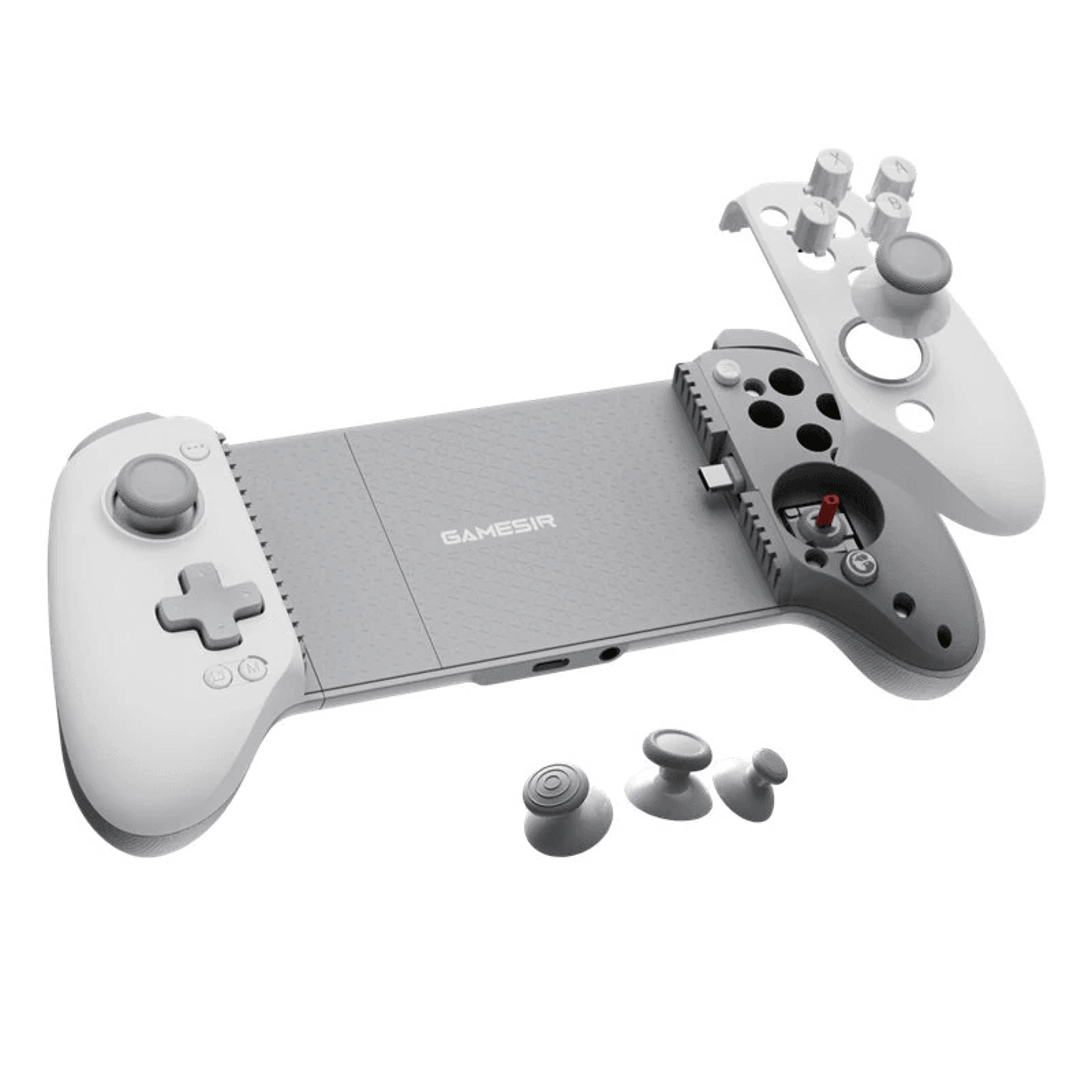 MFi Mobile Gaming Controller With Hall Joysticks Type C Connection And Pass Through Charging 5