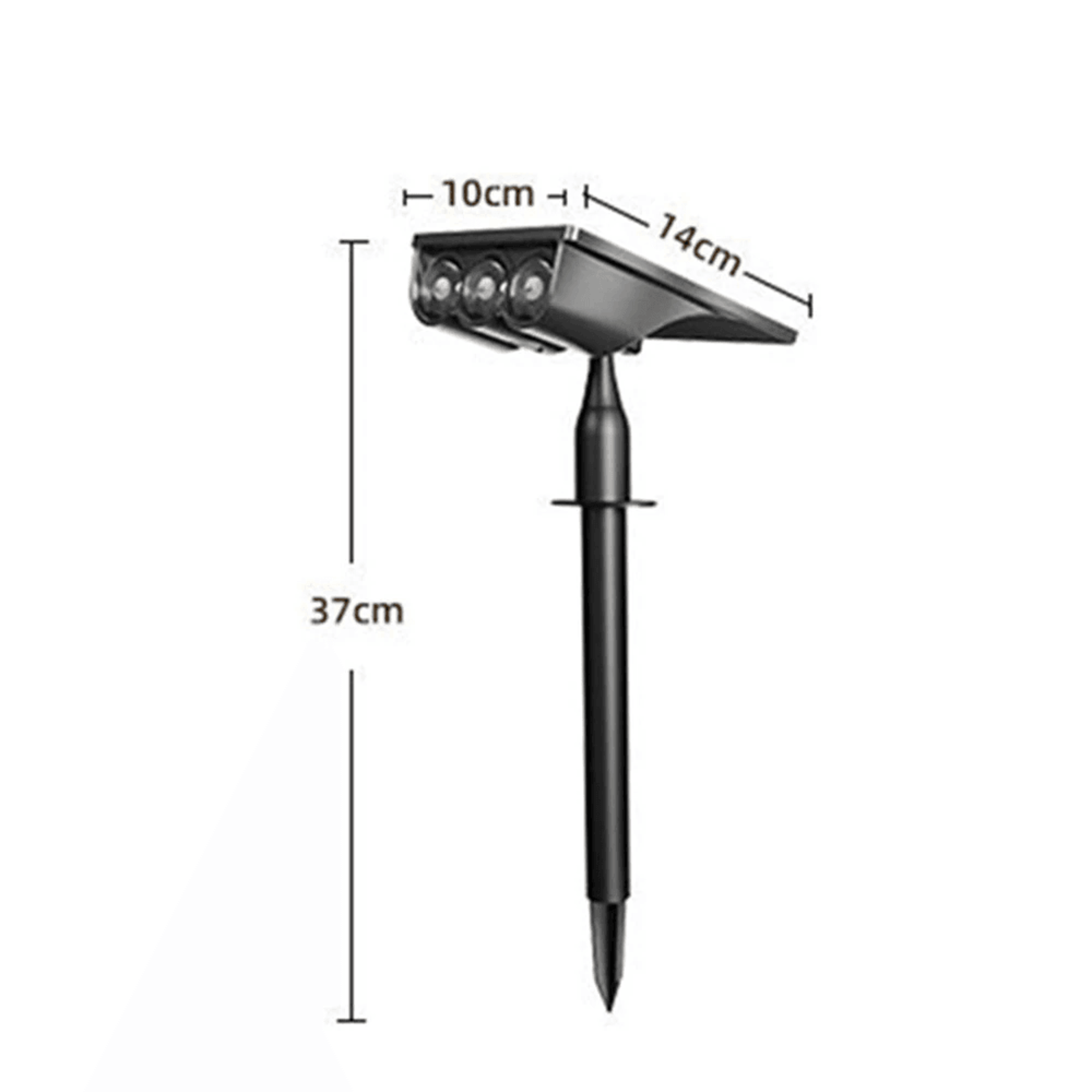 Solar Powered LED Lawn Light Waterproof Adjustable Outdoor Landscape Spotlight 7