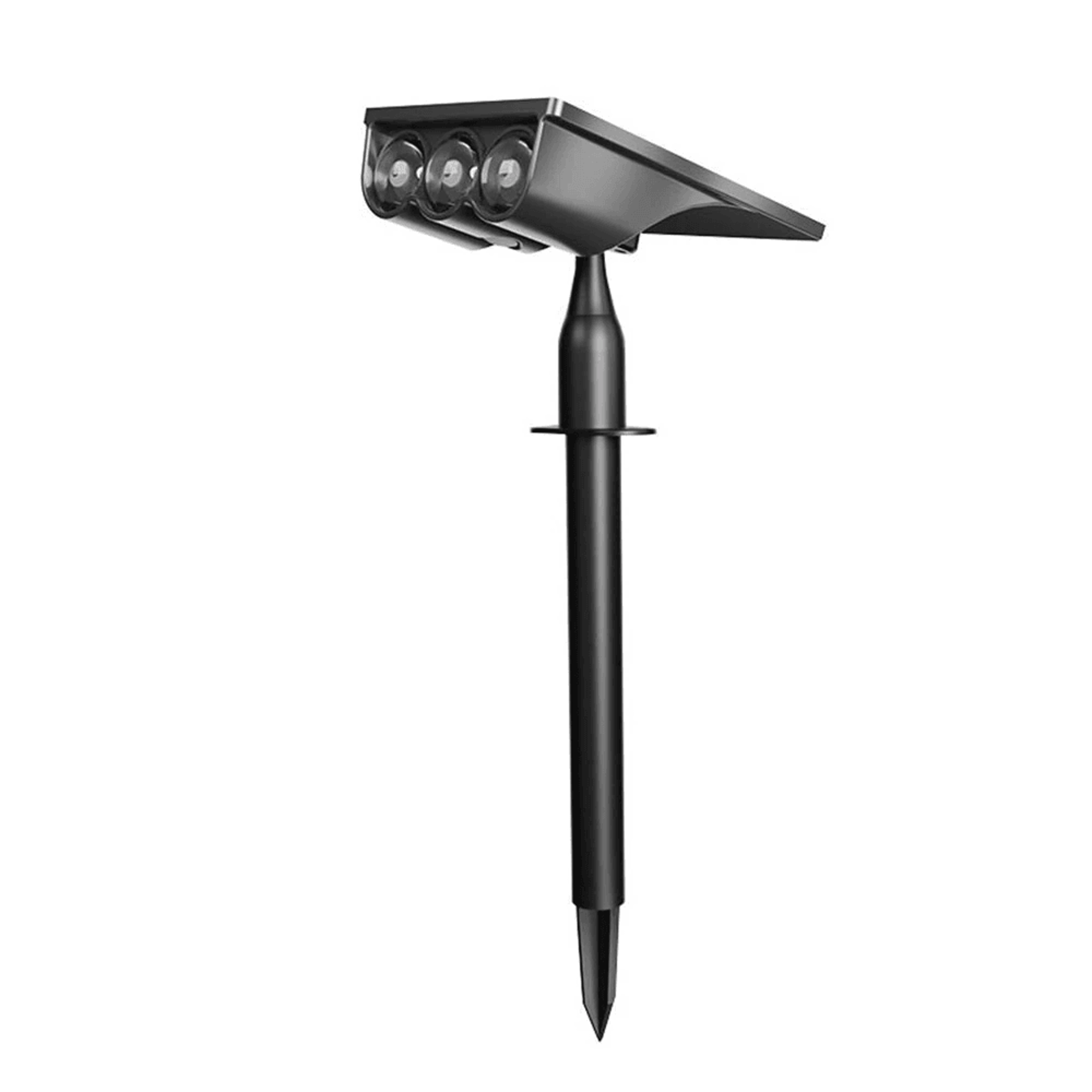 Solar Powered LED Lawn Light Waterproof Adjustable Outdoor Landscape Spotlight 0