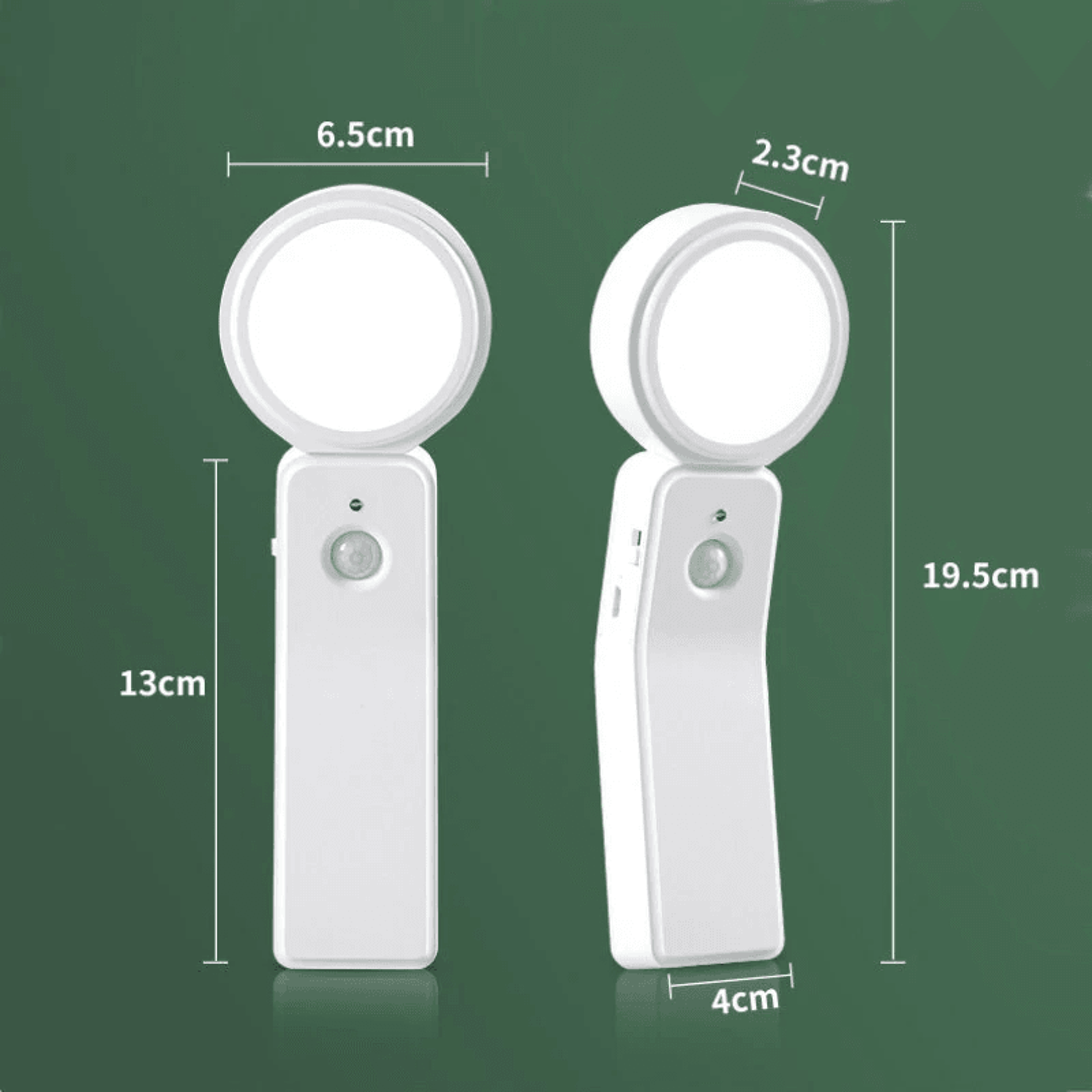 Rechargeable Motion Sensor Night Light With Rotatable Design And Dual Bases 5