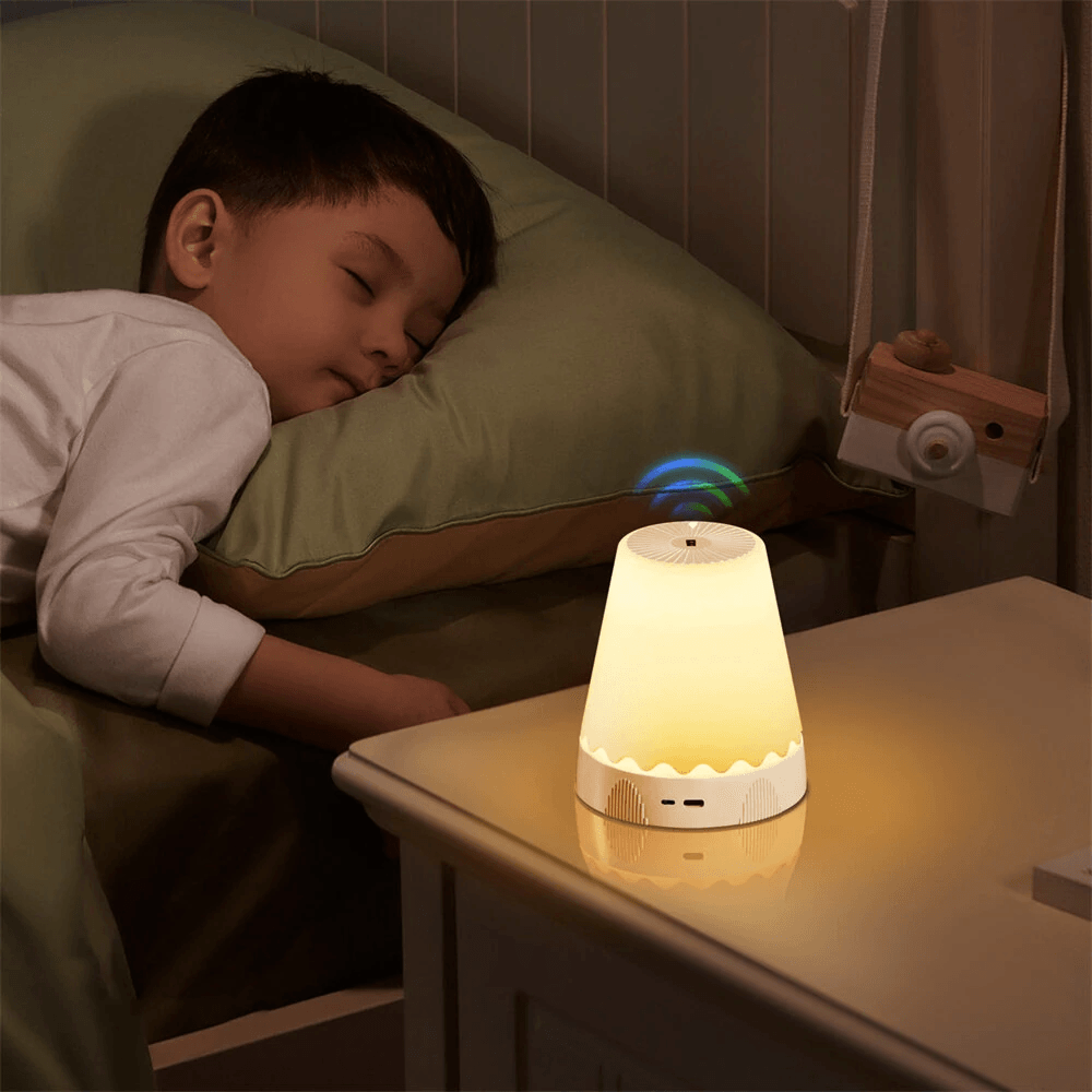 USB Gesture Control RGB LED Table Lamp With Adjustable Height And Color Changing Light 2