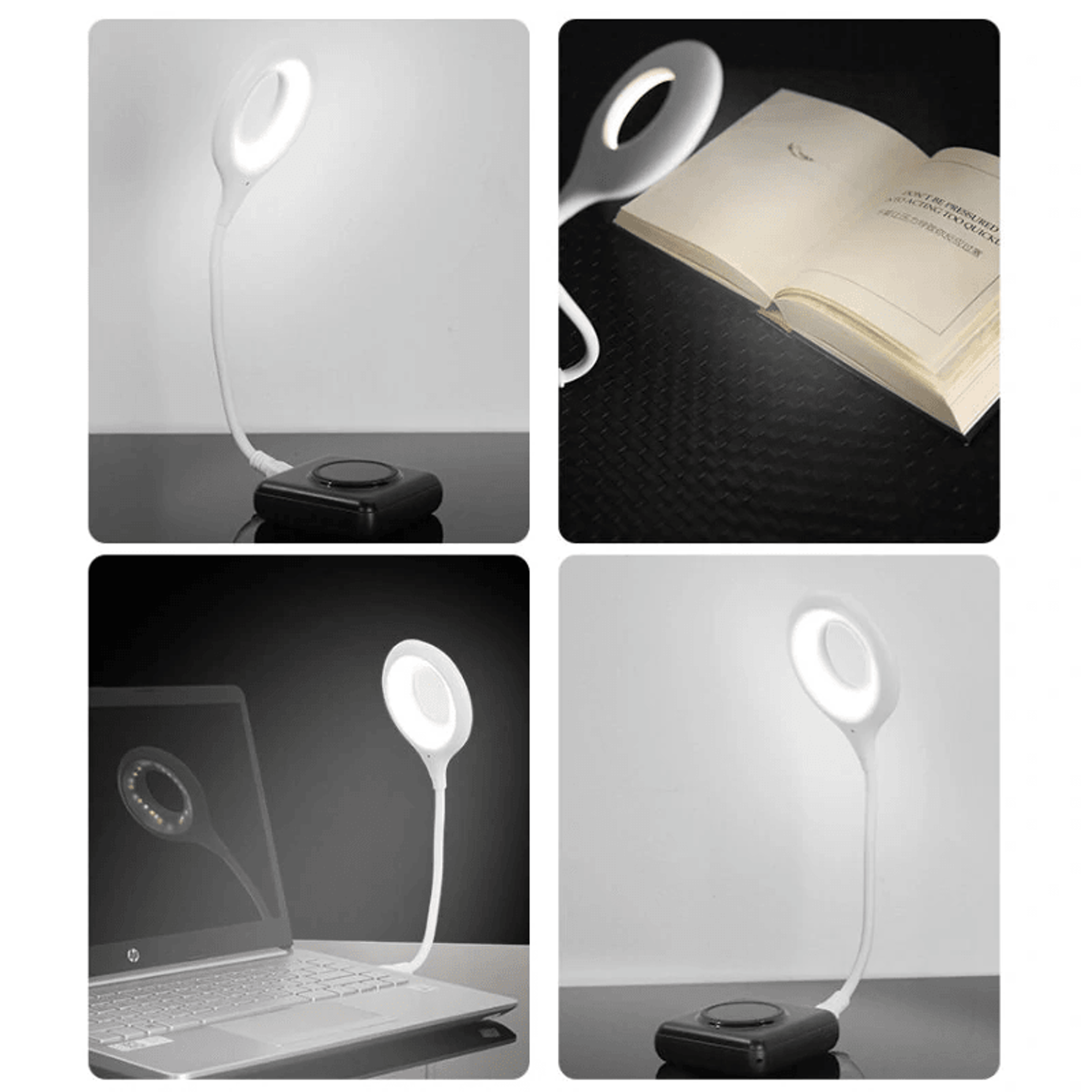 USB Voice Control Night Light With Color Temperatures And Brightness Control 2