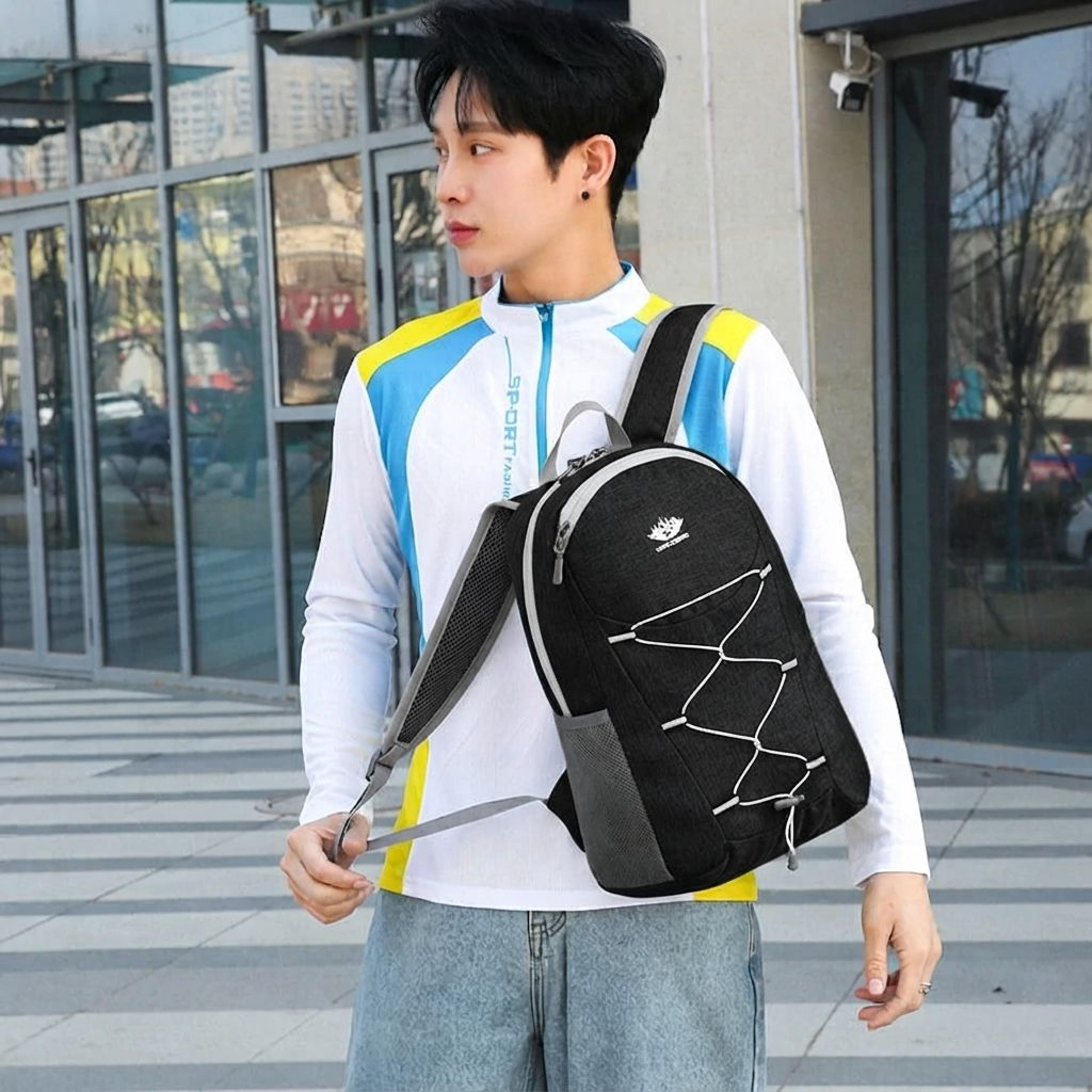 Outdoor Folding Backpack Waterproof Lightweight Travel Hiking Backpack 1