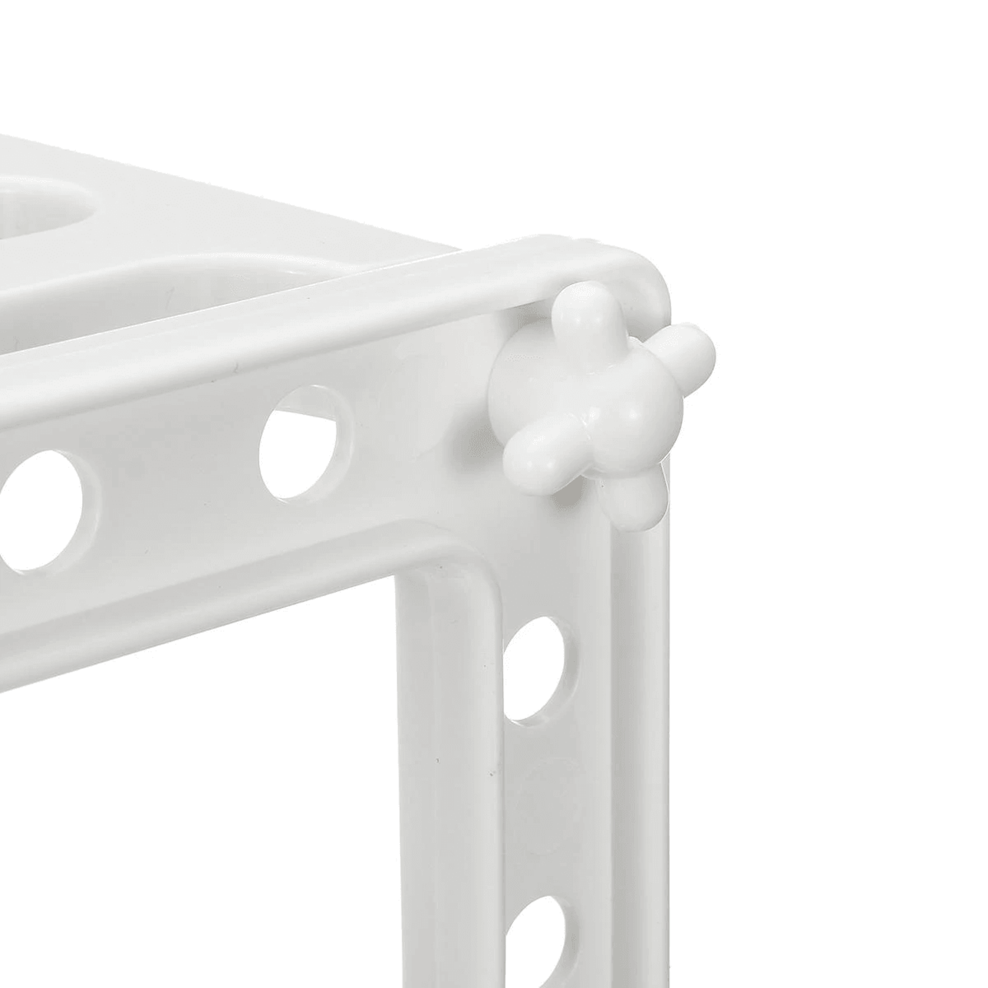 Expandable Two Tier Kitchen Storage Shelf With Removable Panel 5