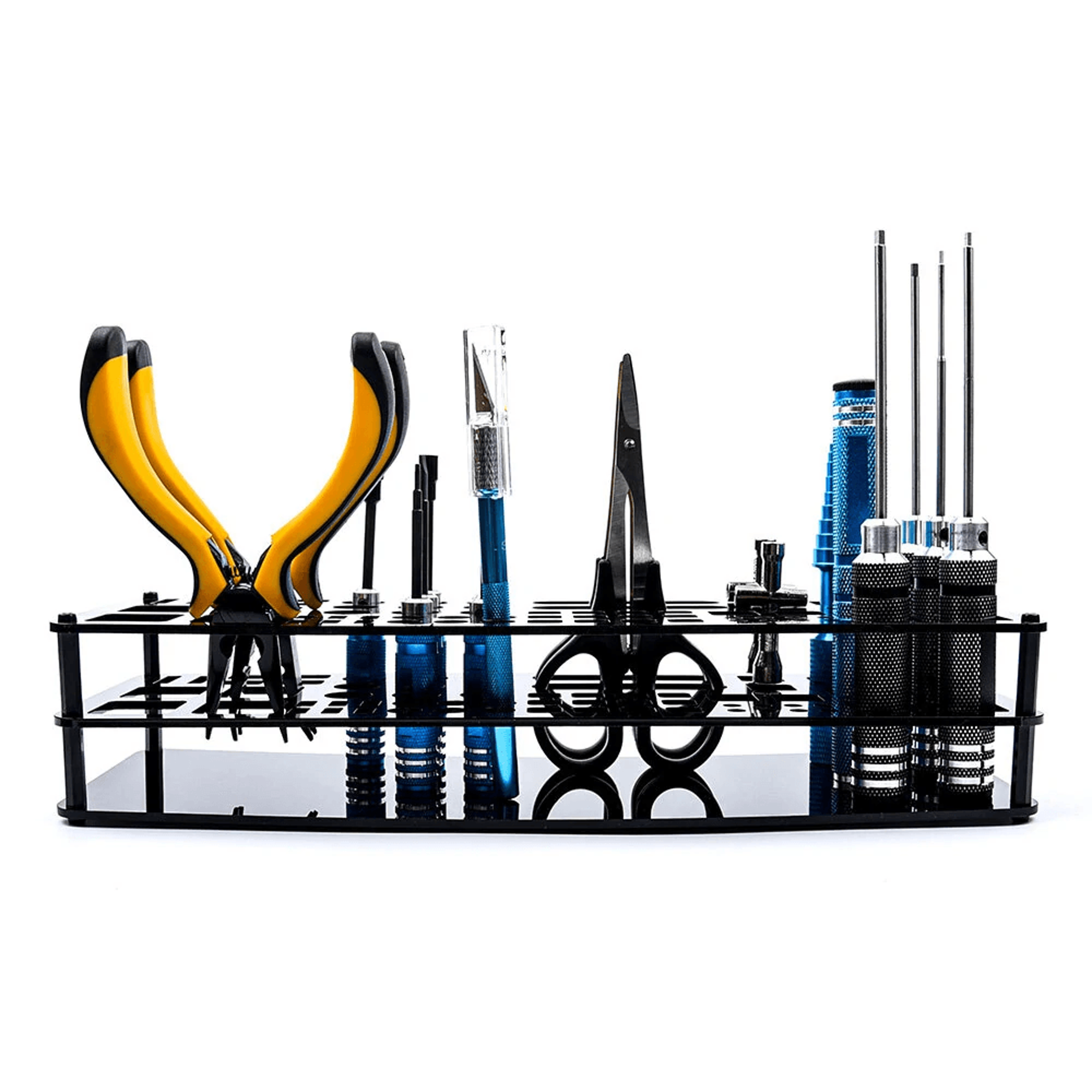 Hole Screwdriver Storage Rack Acrylic And Plastic Tool Organizer 1