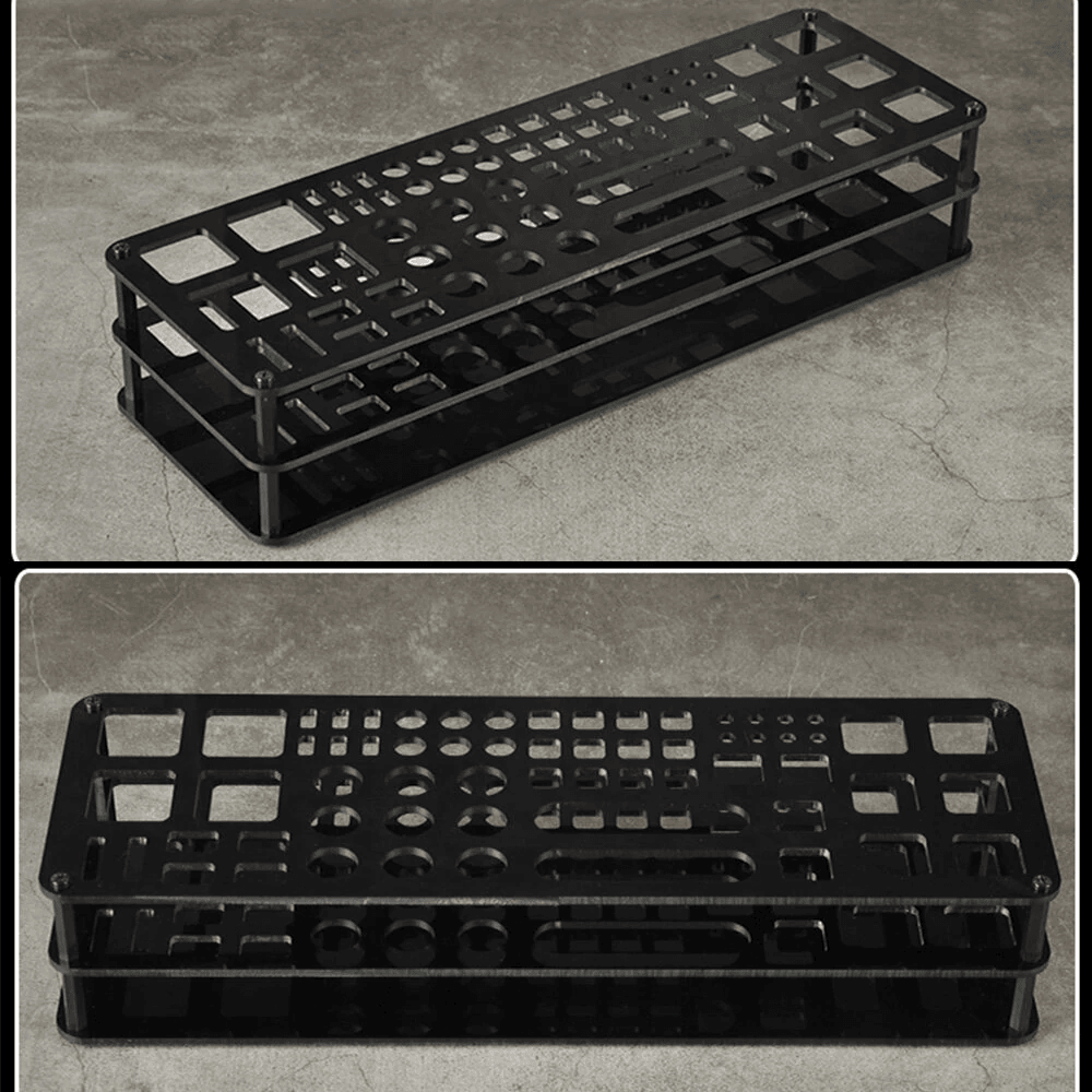 Hole Screwdriver Storage Rack Acrylic And Plastic Tool Organizer 5