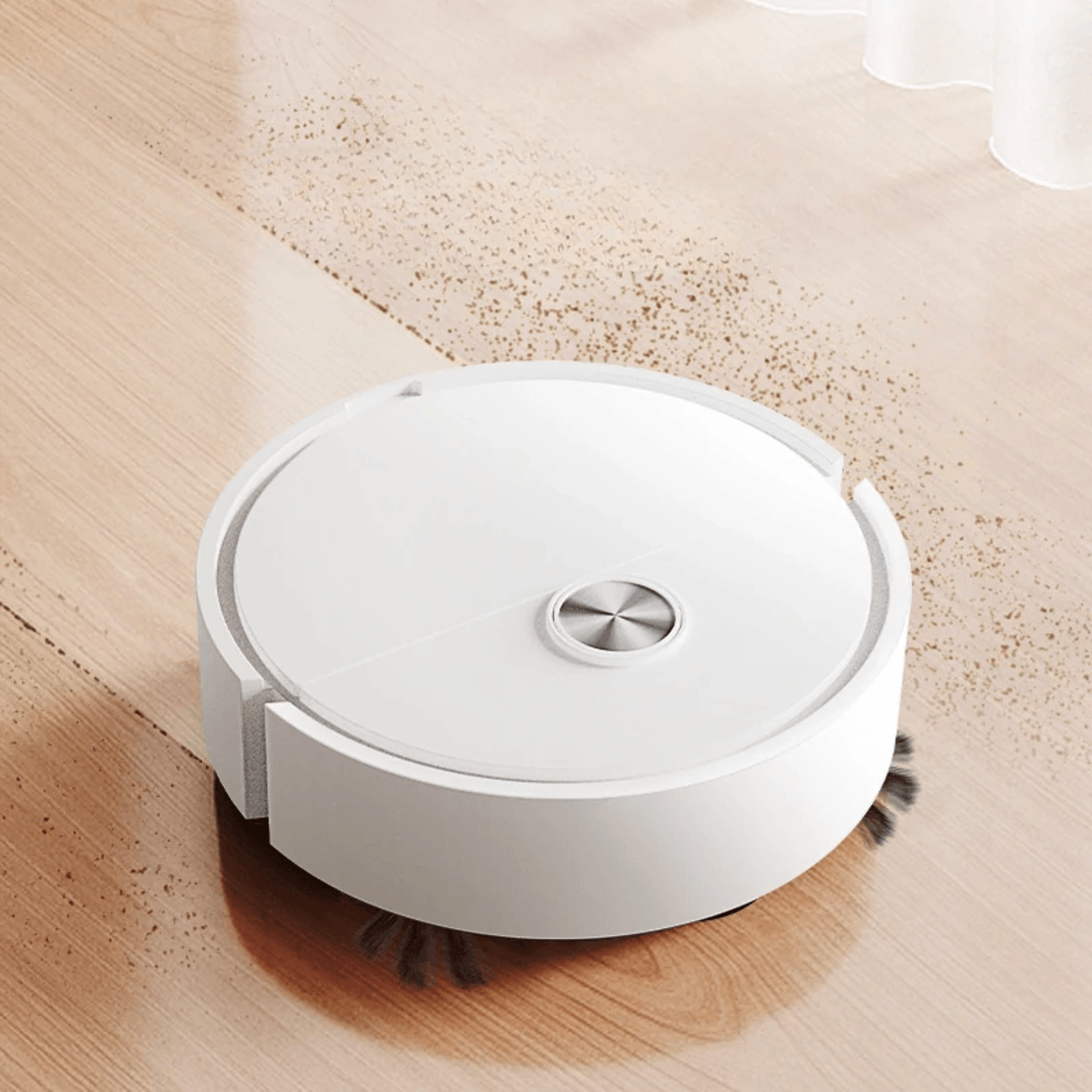 Automatic Robotic Vacuum Cleaner With Quiet Operation And USB C Charging 0