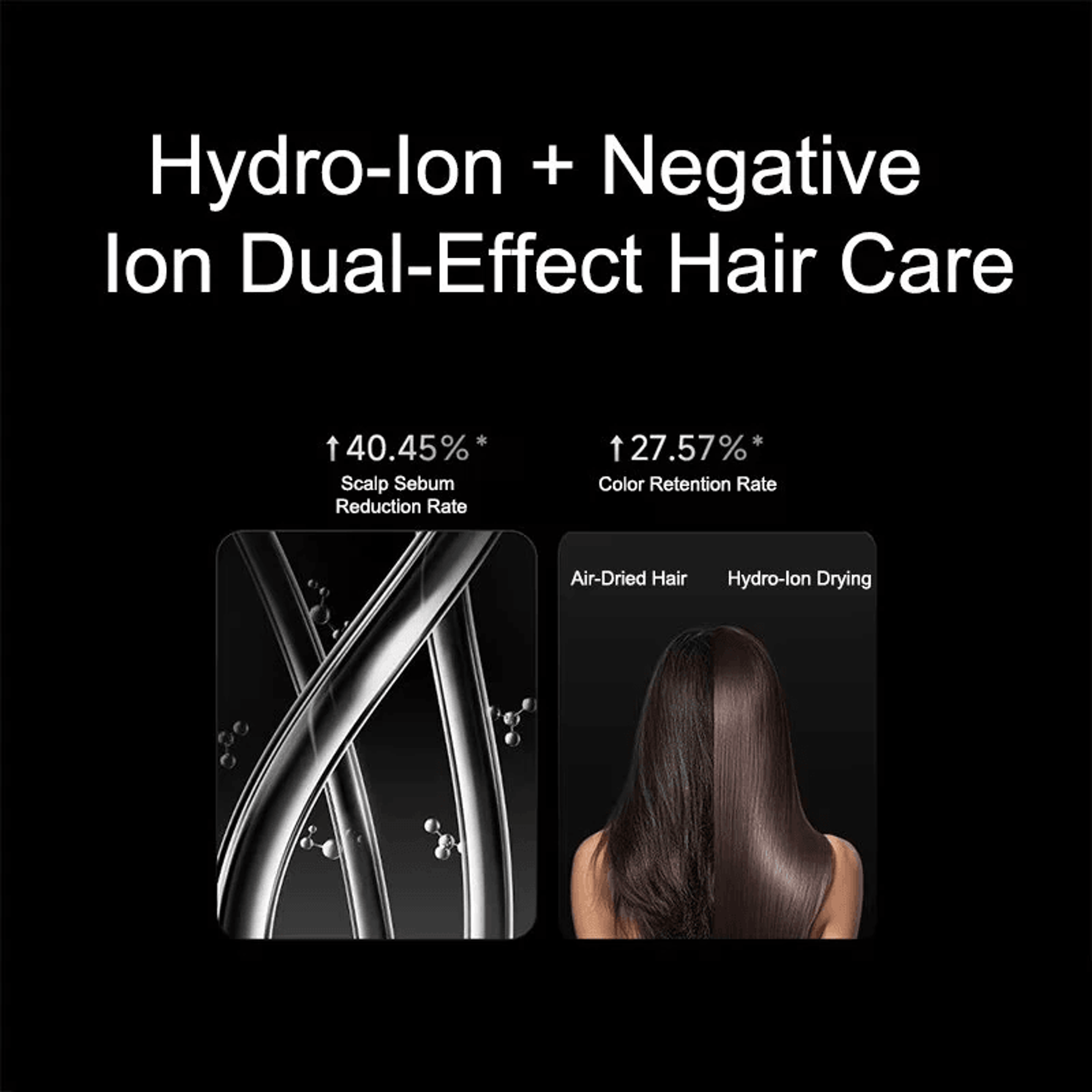 High Speed Ionic Hair Dryer RPM With NTC Temperature Control And Nozzles 4