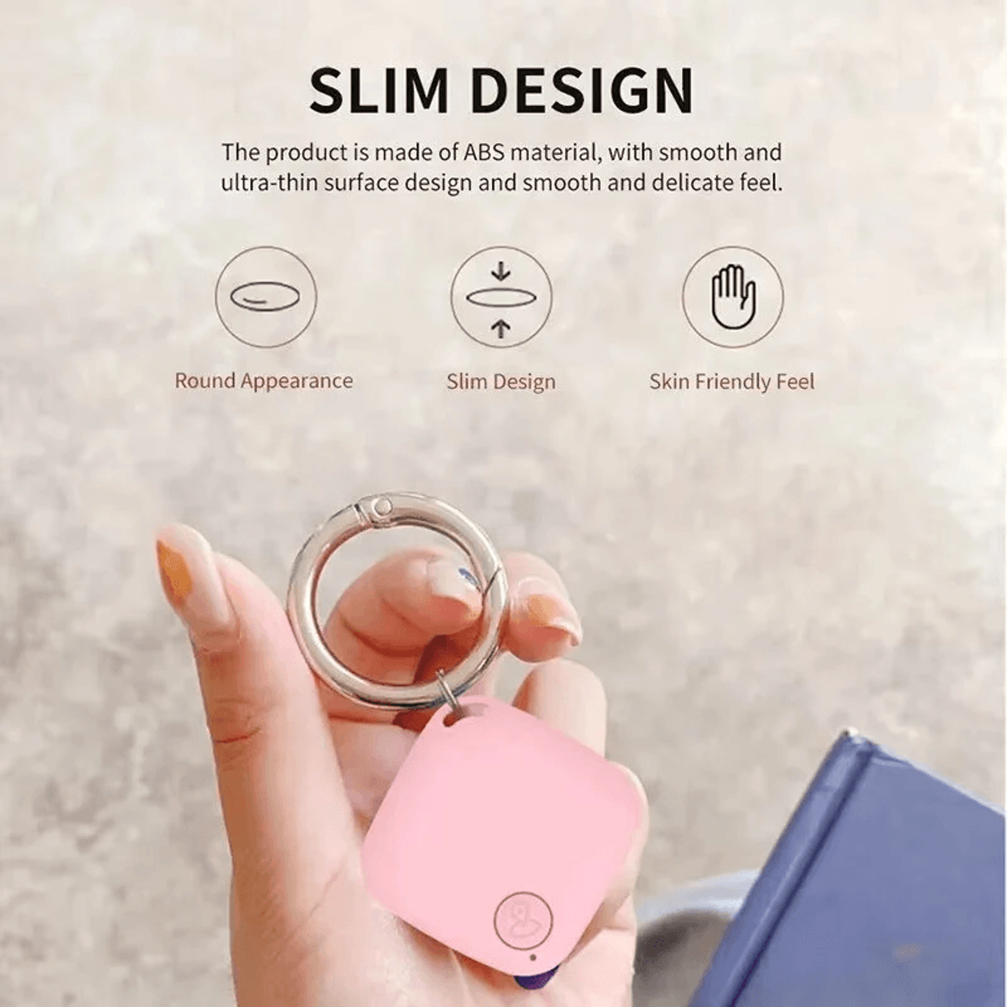 Smart Bluetooth Tracker Tag Two Way Anti Loss Key Finder For Luggage Wallets Bags And Pet Collars 3