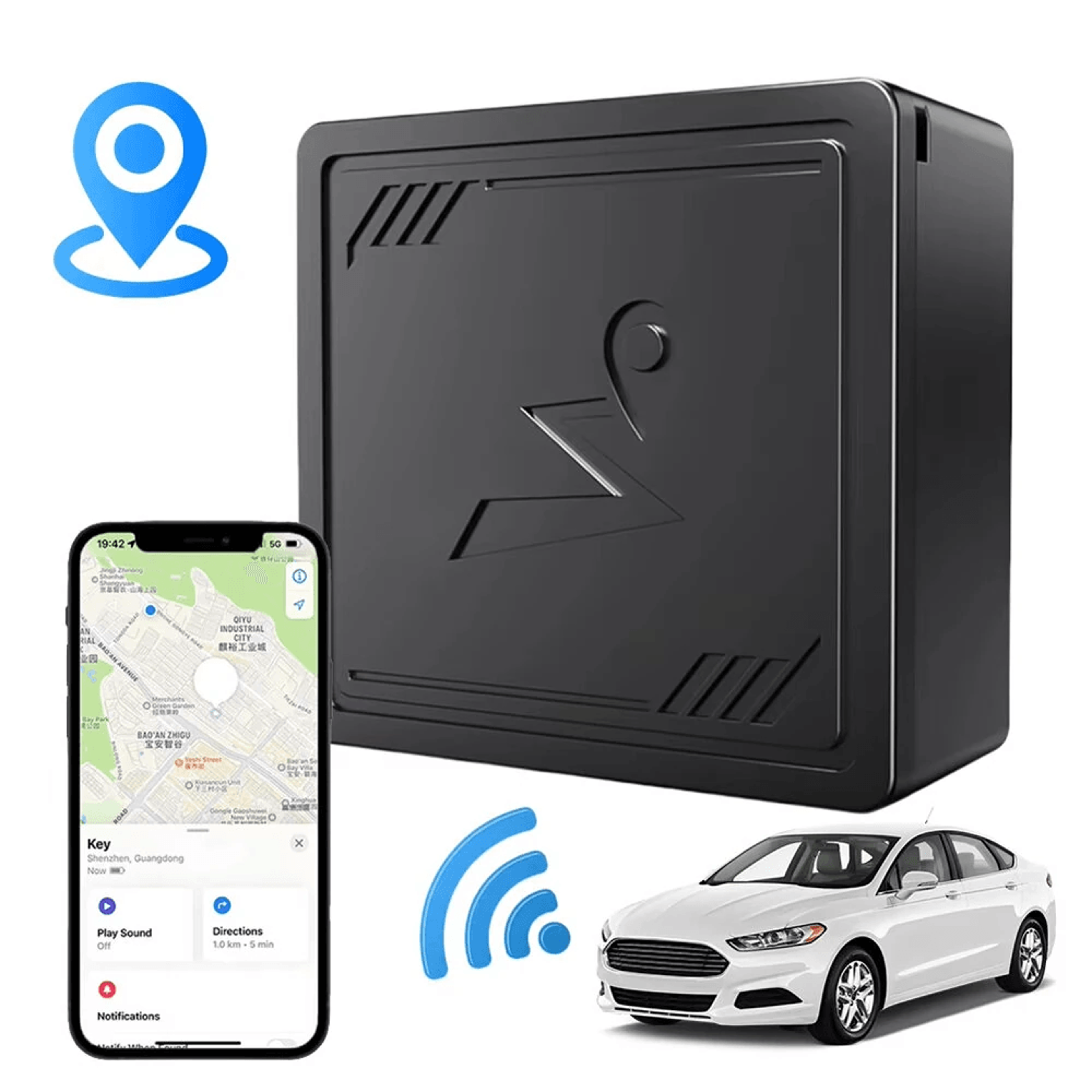 GPS Tracker With Real Time Positioning Electronic Fence And Vibration Alarm 1