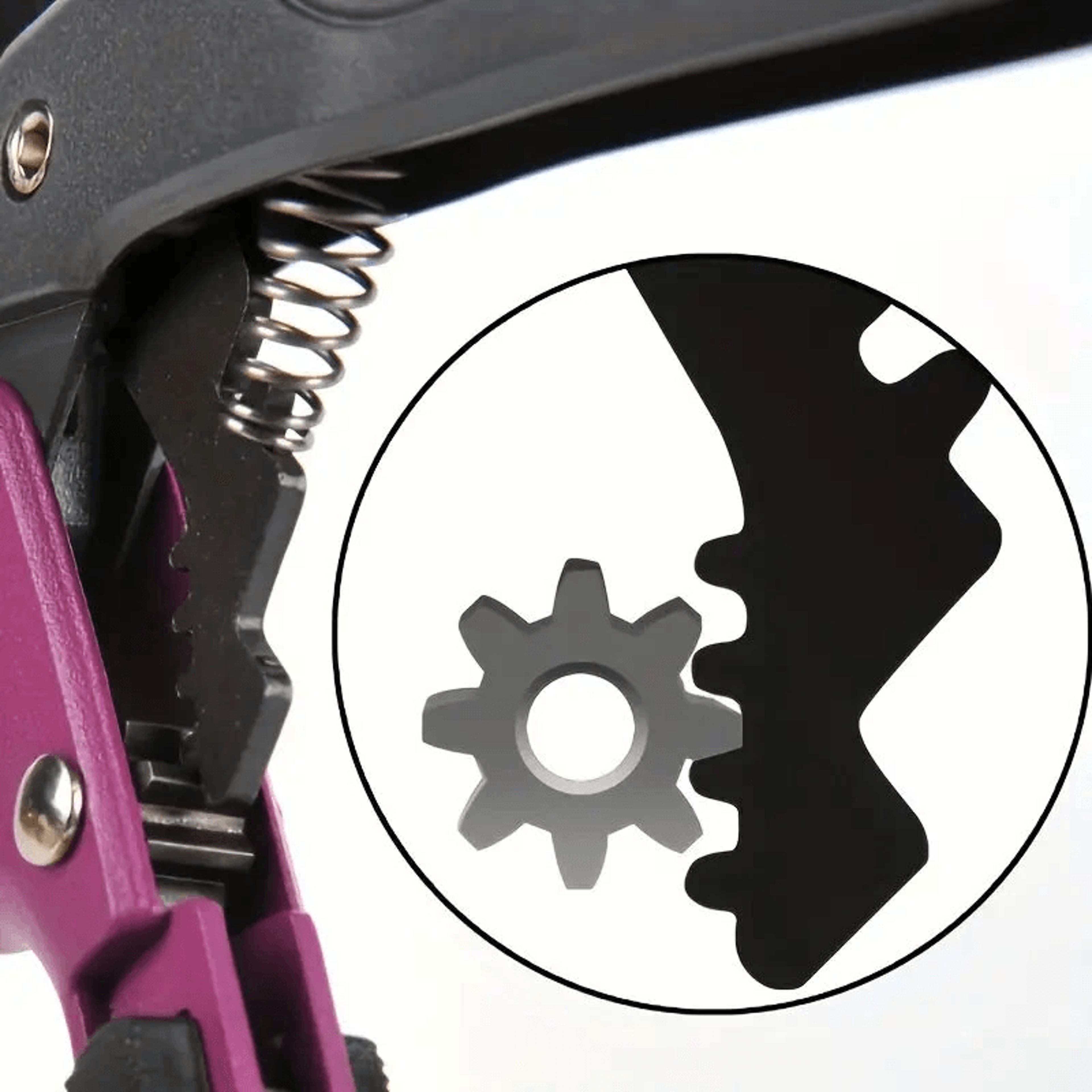 Stainless Steel Pruning Shears With Ambidextrous Ergonomic Grip 7