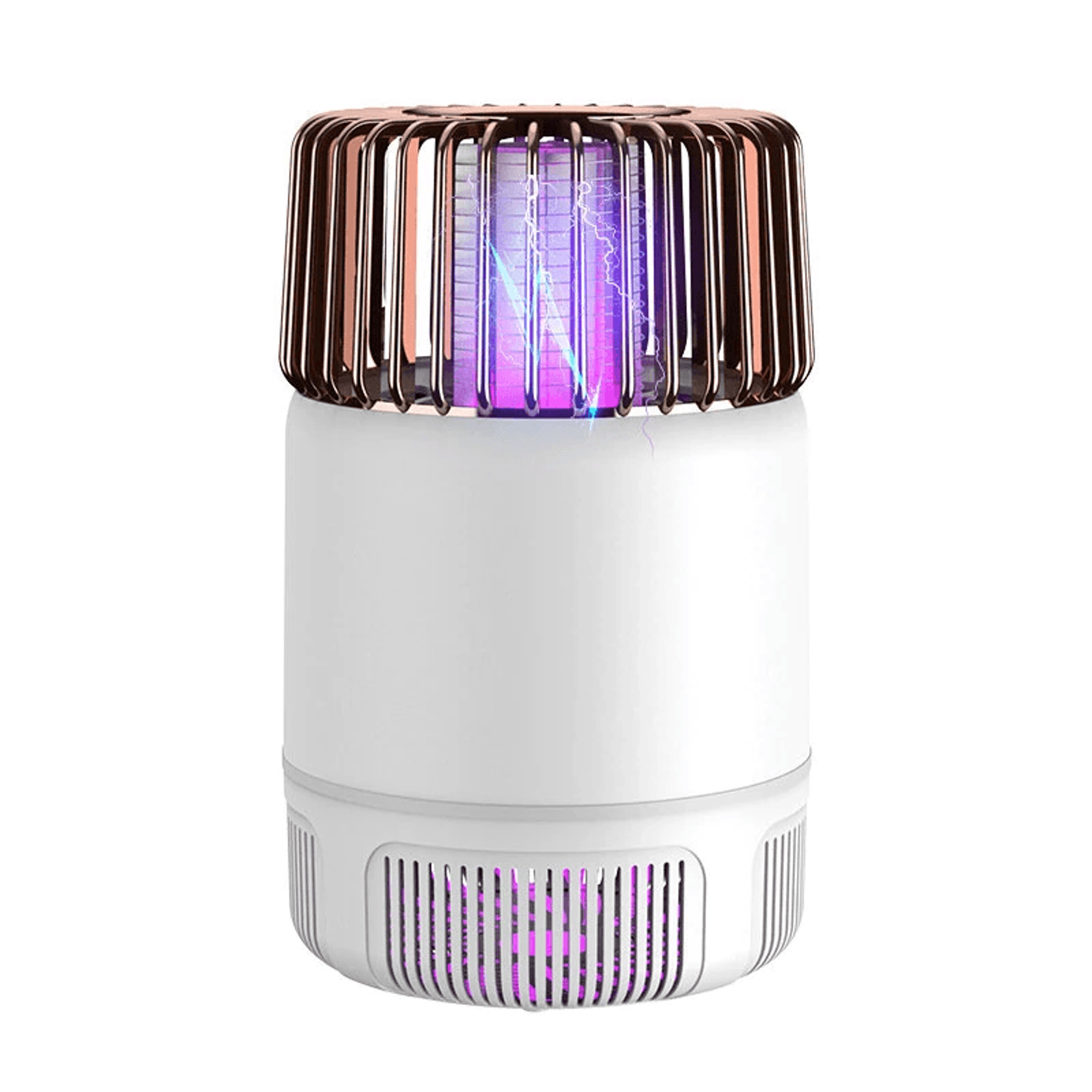 white electric mosquito killer lamp with usb port and led light