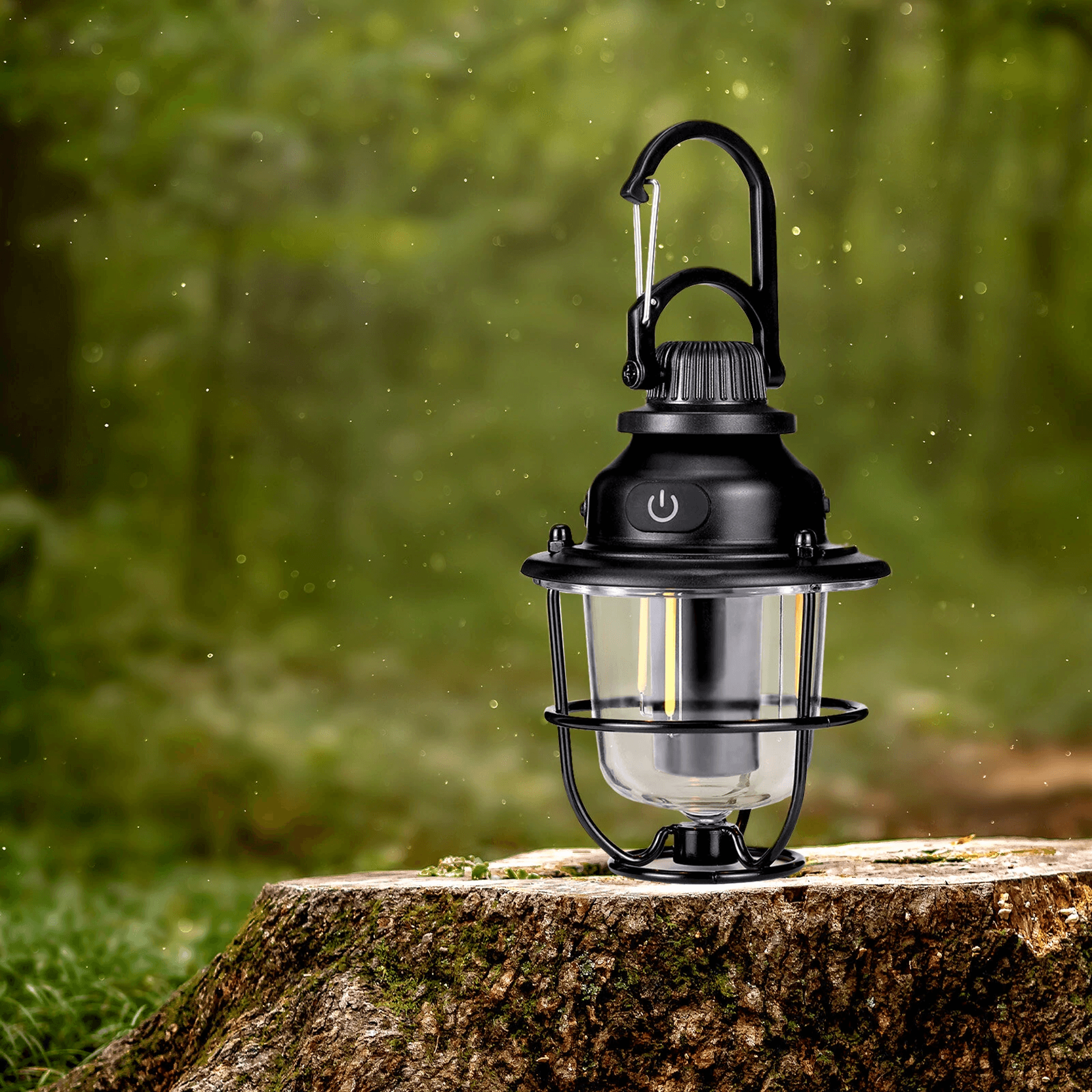 USB C Rechargeable Camping Light With Stepless Dimming And Red Light Mode 1