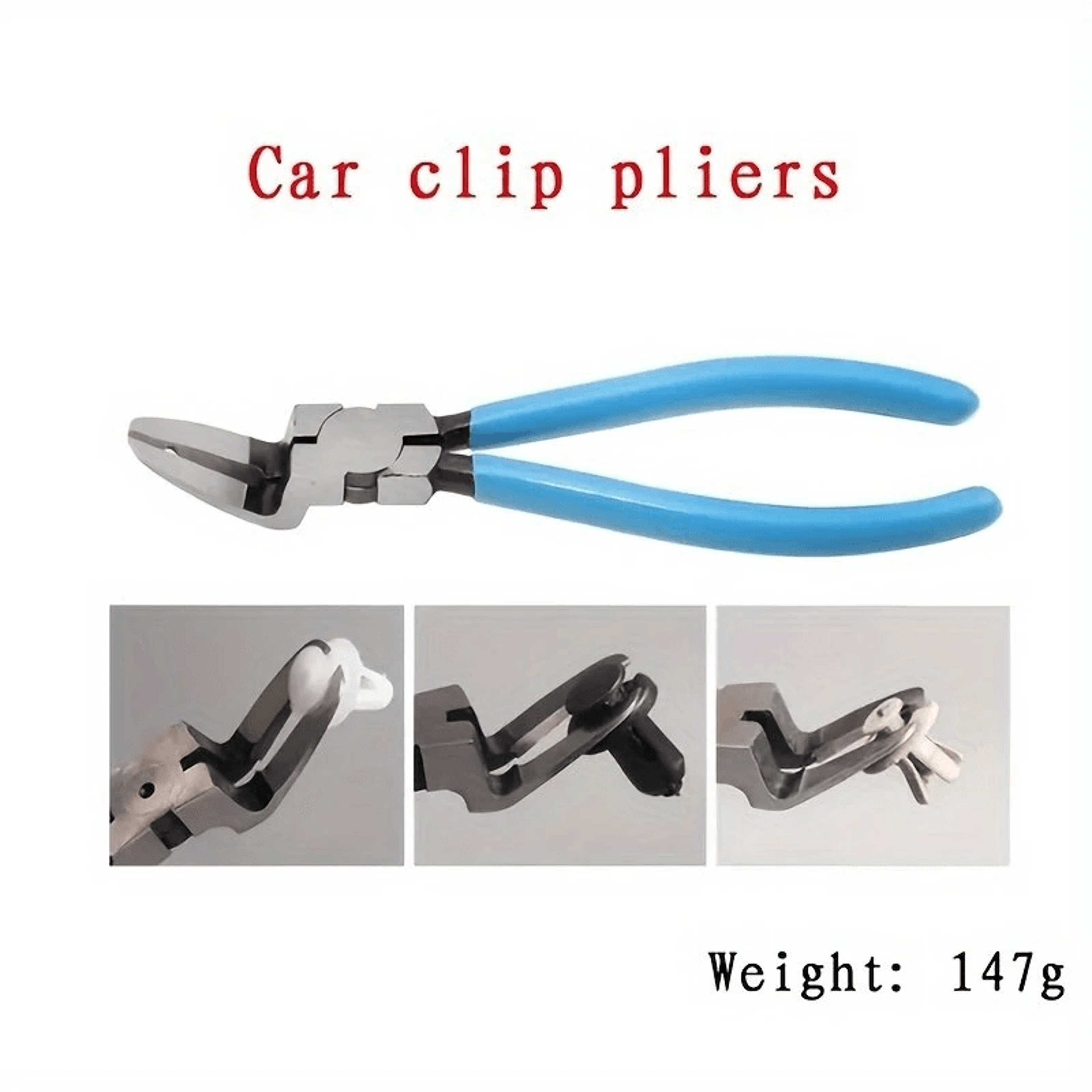 Heavy Duty Iron Diagonal Pliers Wire Stripper And Cutting Tool Blue 5