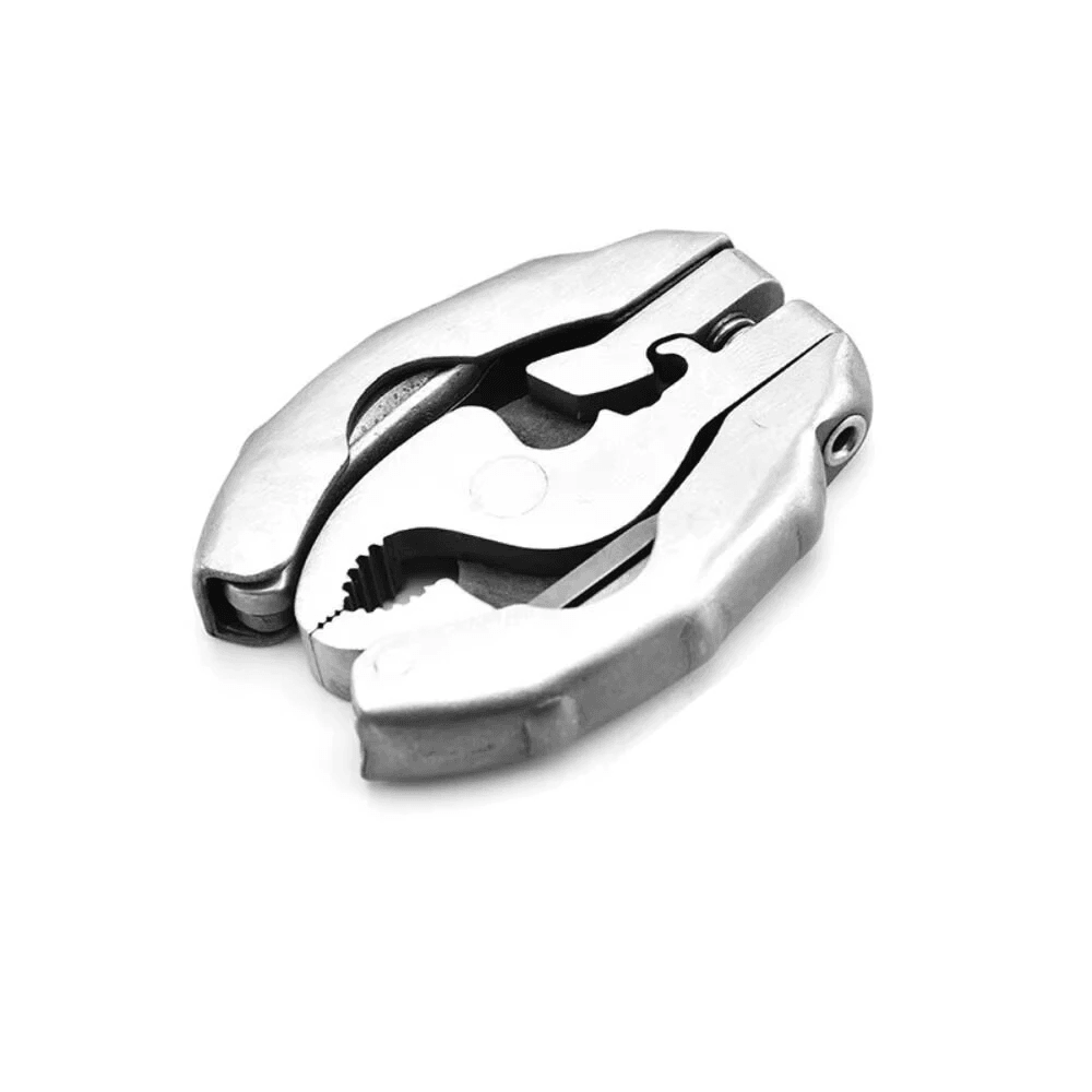 Mini Stainless Steel Pocket Pliers Multitool Keychain Screwdriver And Wire Cutter 3