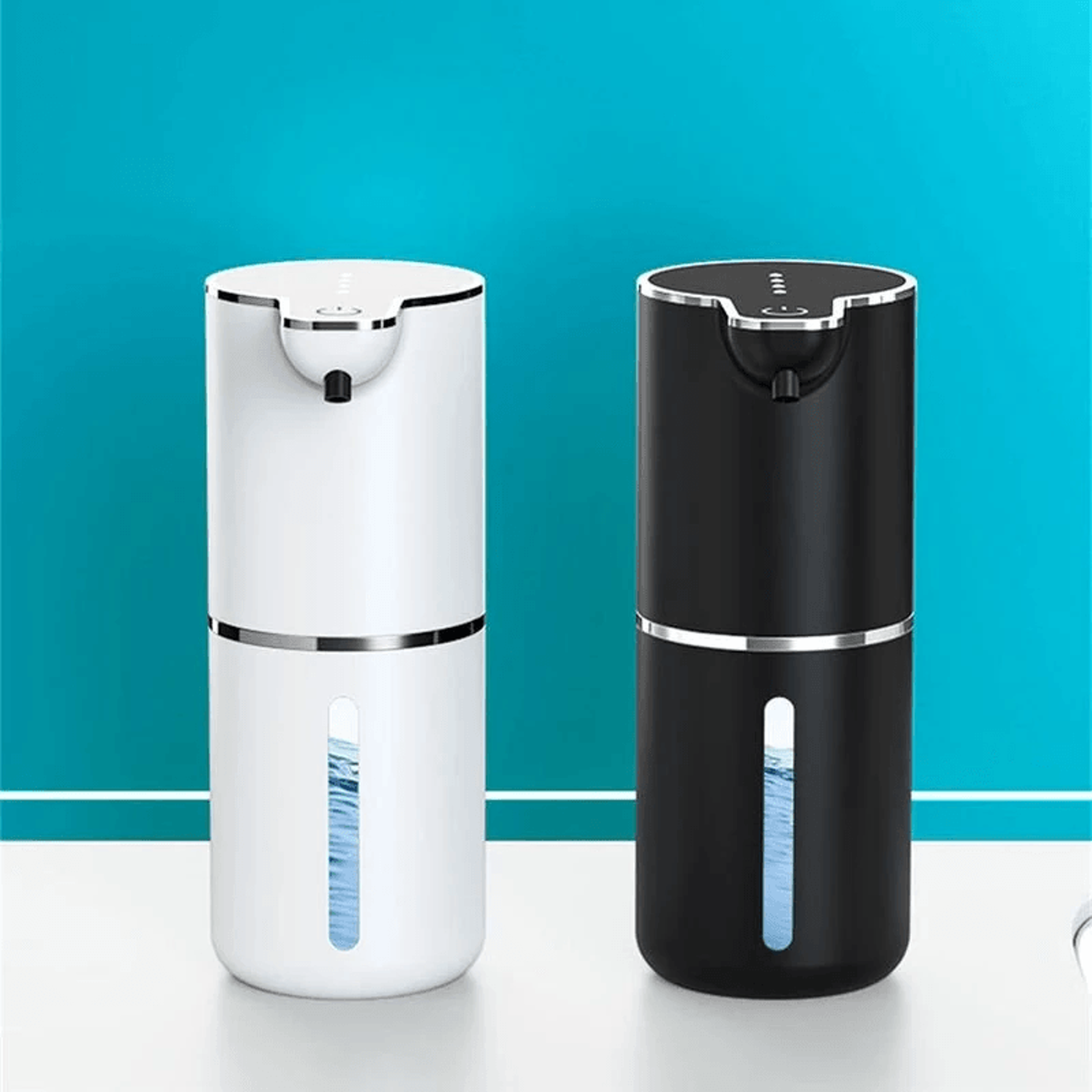 Automatic Touchless Foaming Soap Dispenser USB Rechargeable White 1