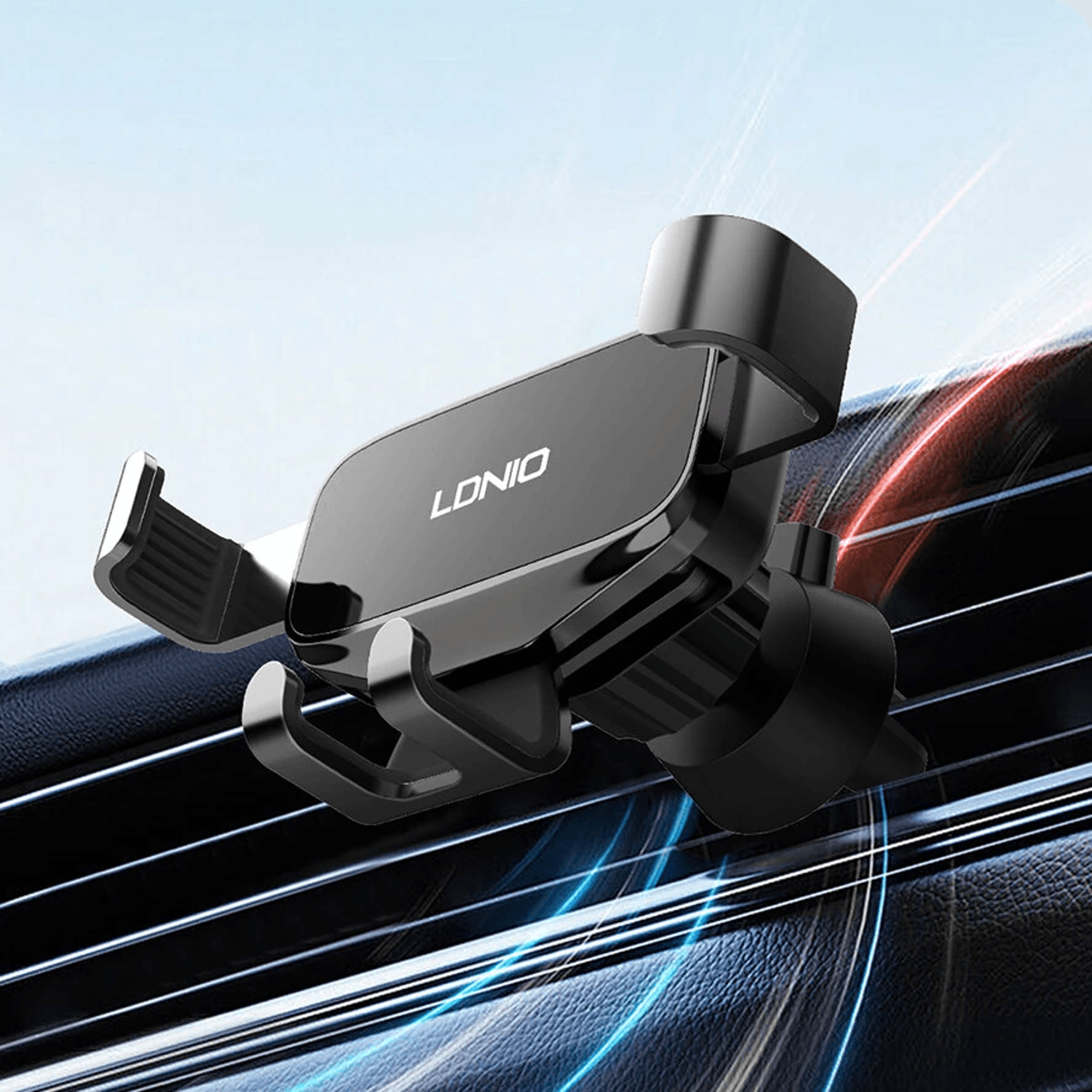 Gravity Mechanical Car Phone Holder For Air Vent Navigation Mount Stand 7