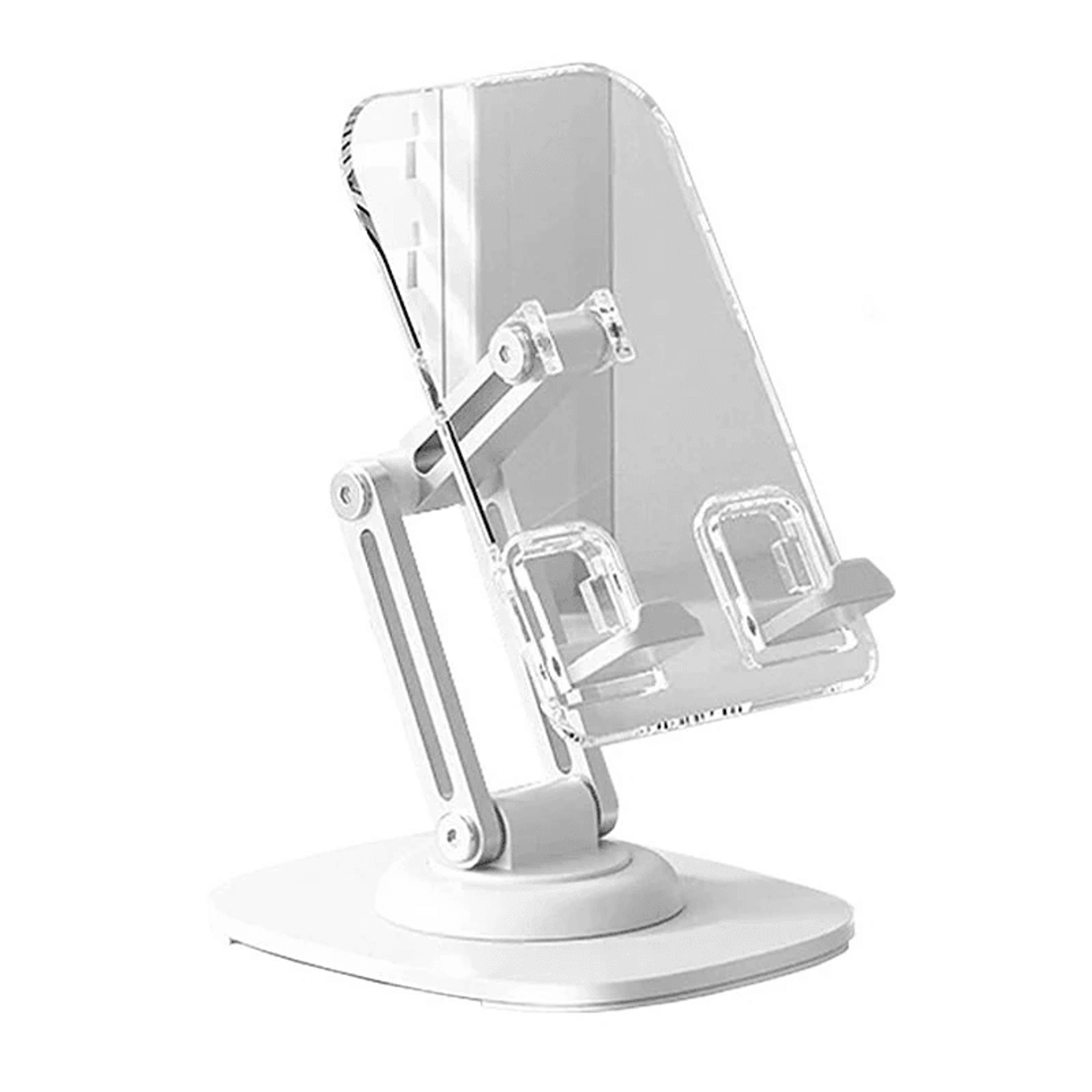 foldable desktop phone holder stand with adjustable angle and height