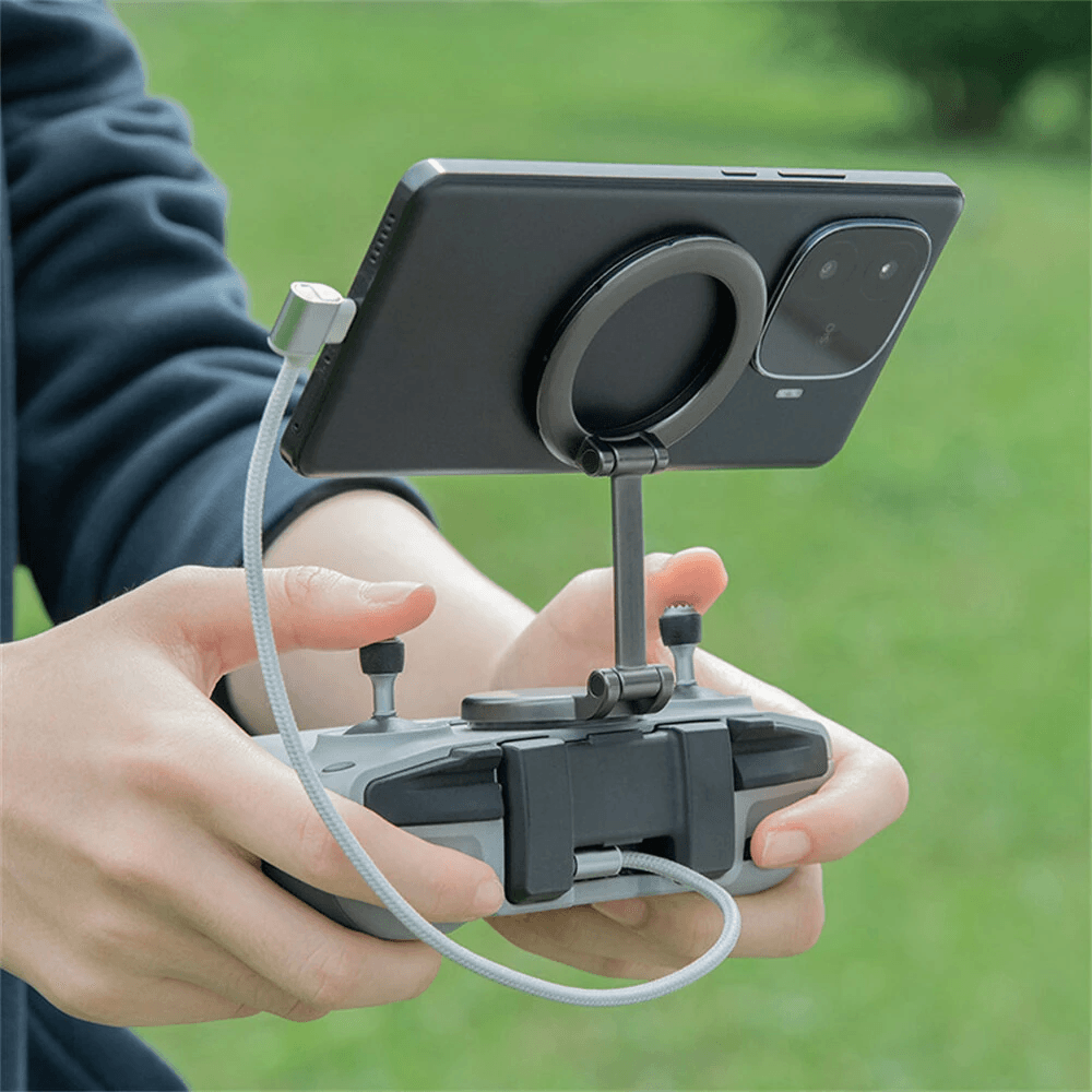 Magnetic Phone Mount Foldable Controller Holder For DJI RC N Series 2