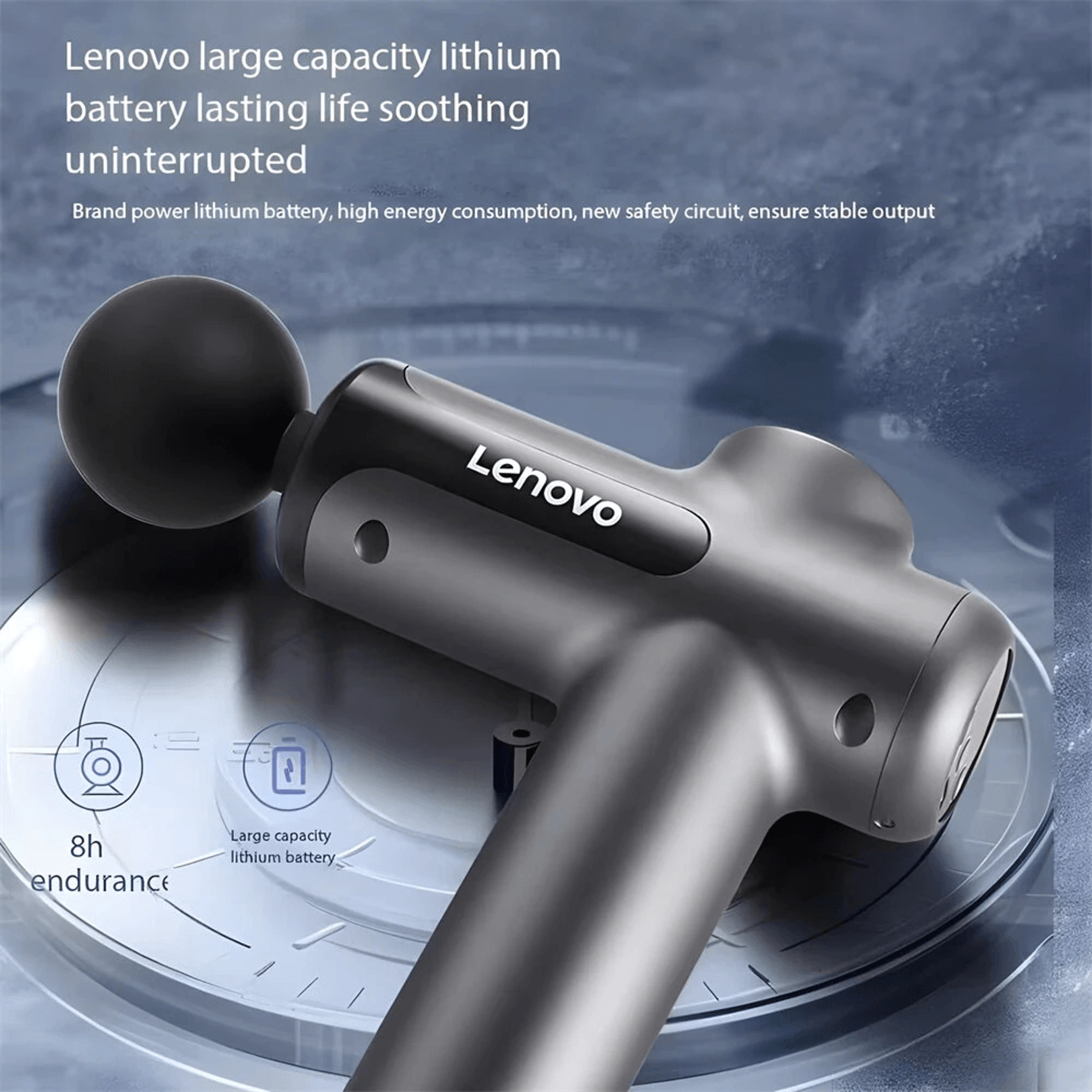 Deep Tissue Massage Gun With Attachments And Speed Levels 5