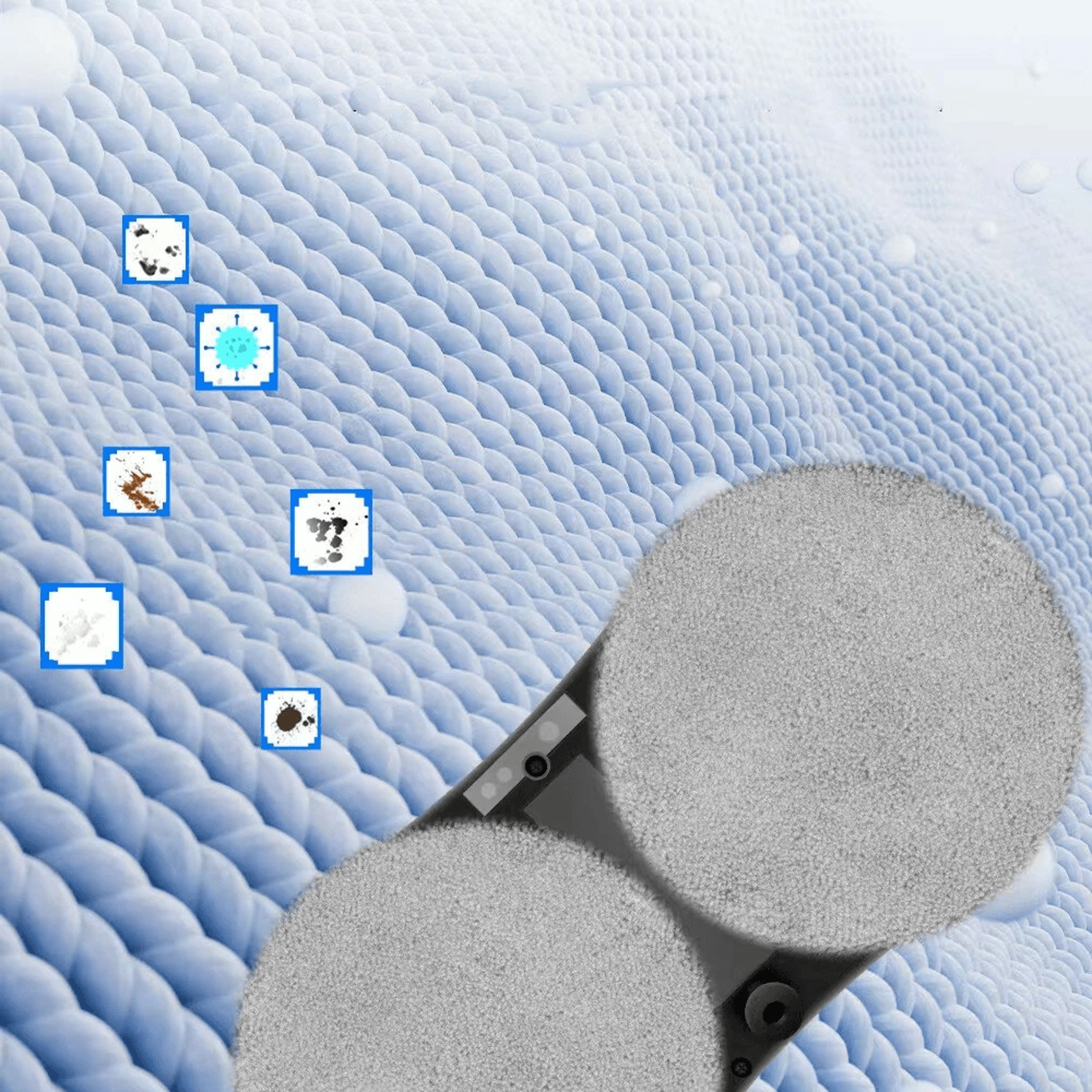 Microfiber Cleaning Cloth Set For Window Cleaning Robot 2
