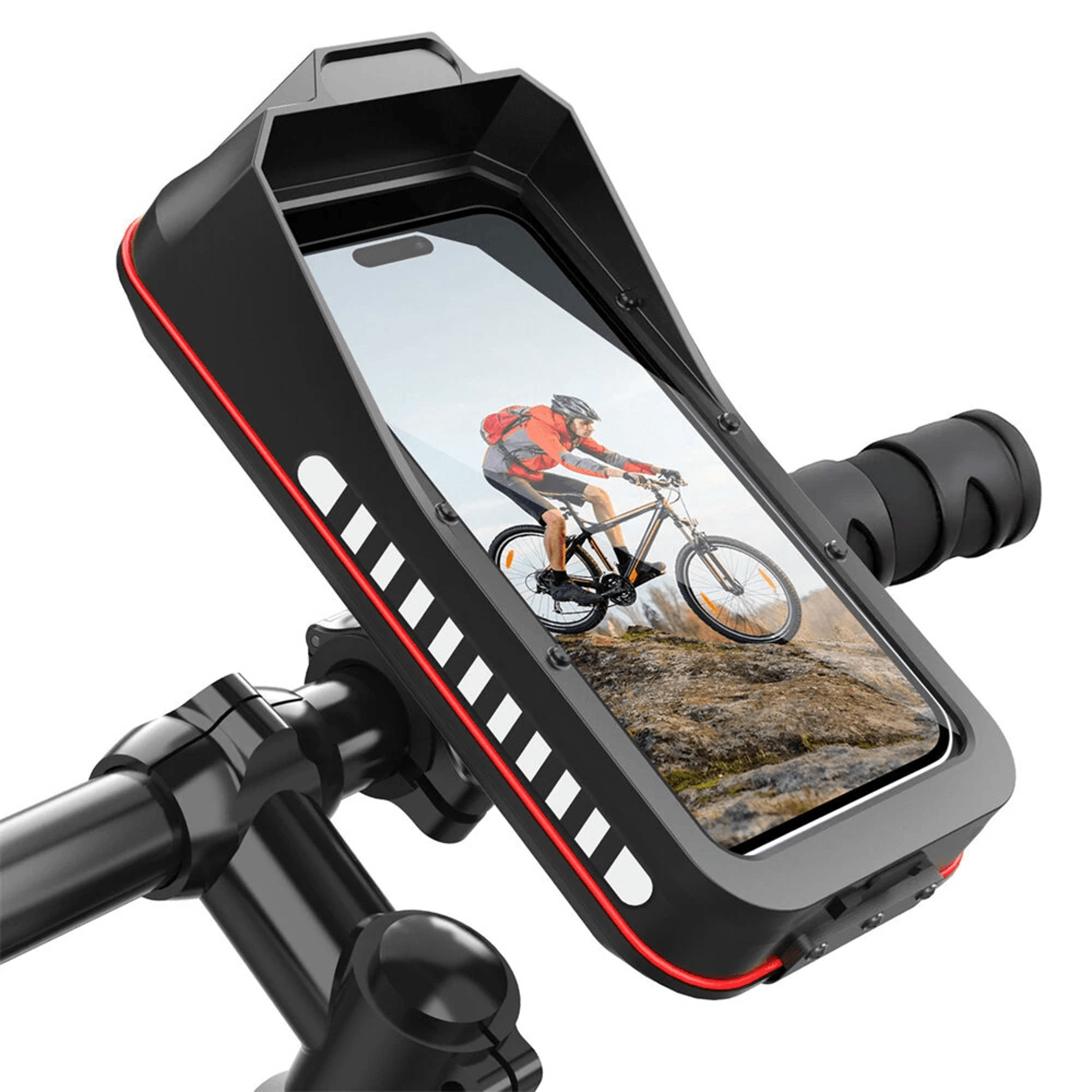 waterproof bike phone holder with degree rotation for phones
