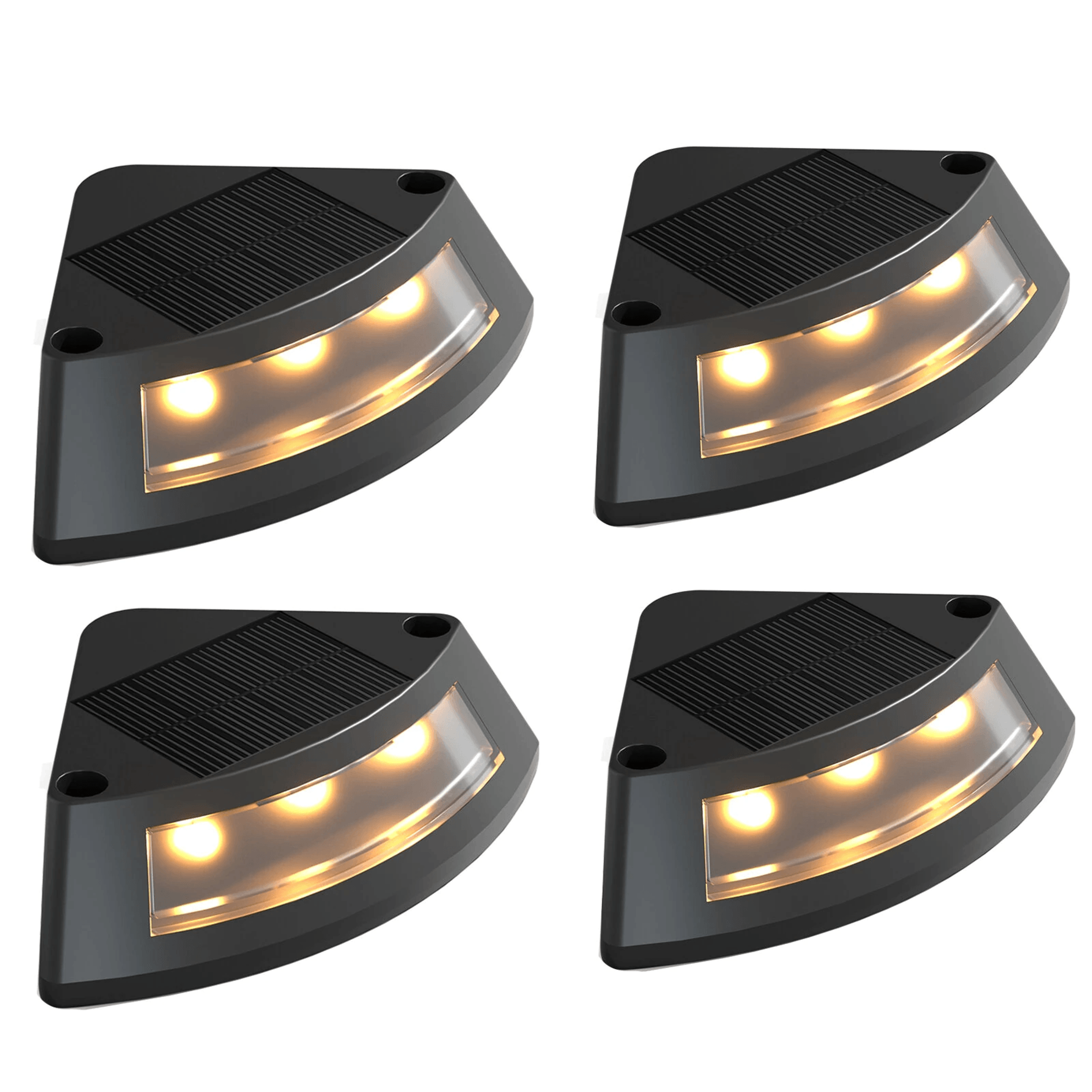 Outdoor Solar Step Lights With Automatic Night Lighting 7
