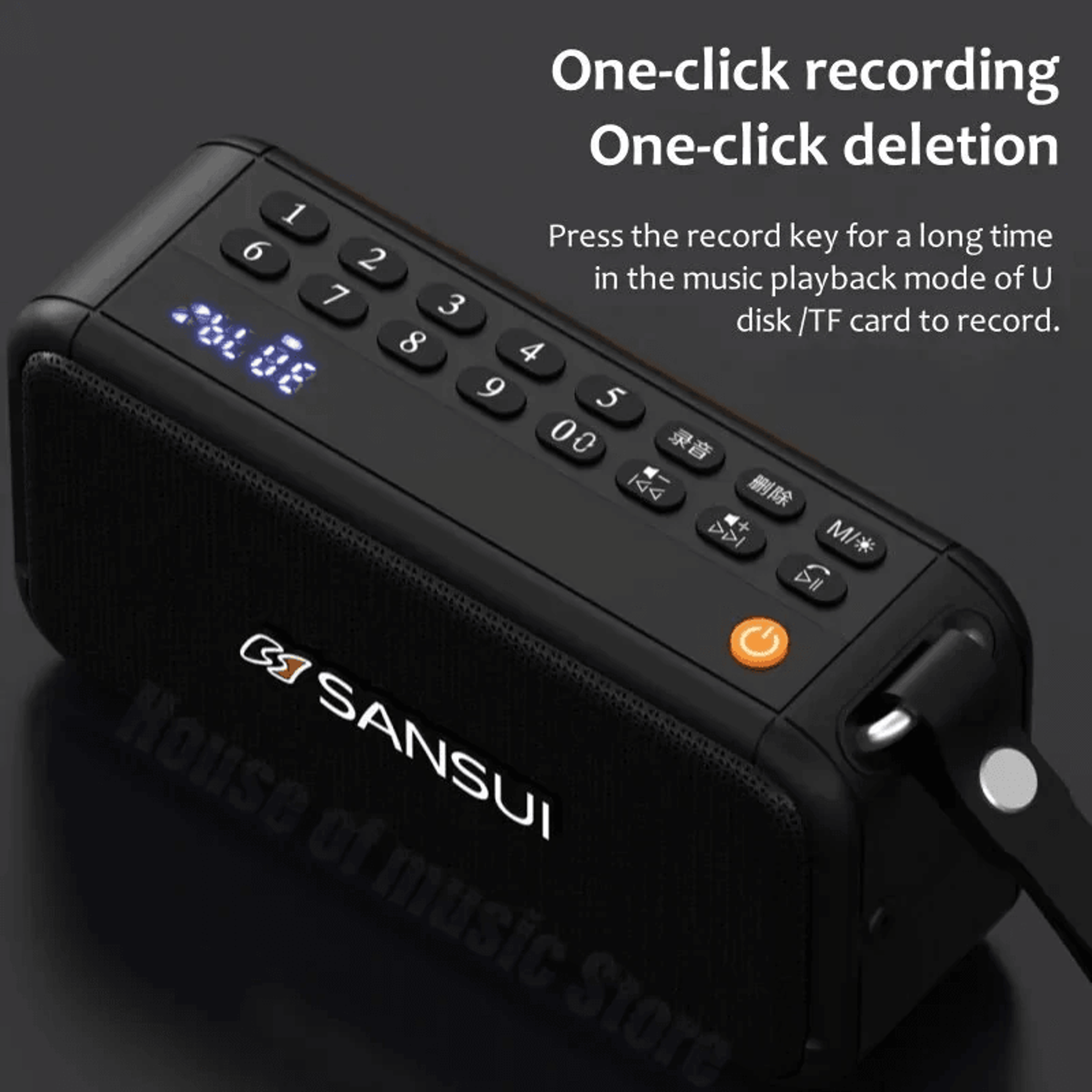 Portable Bluetooth Speaker With Dual Drivers RGB Lights And Hour Playback 3