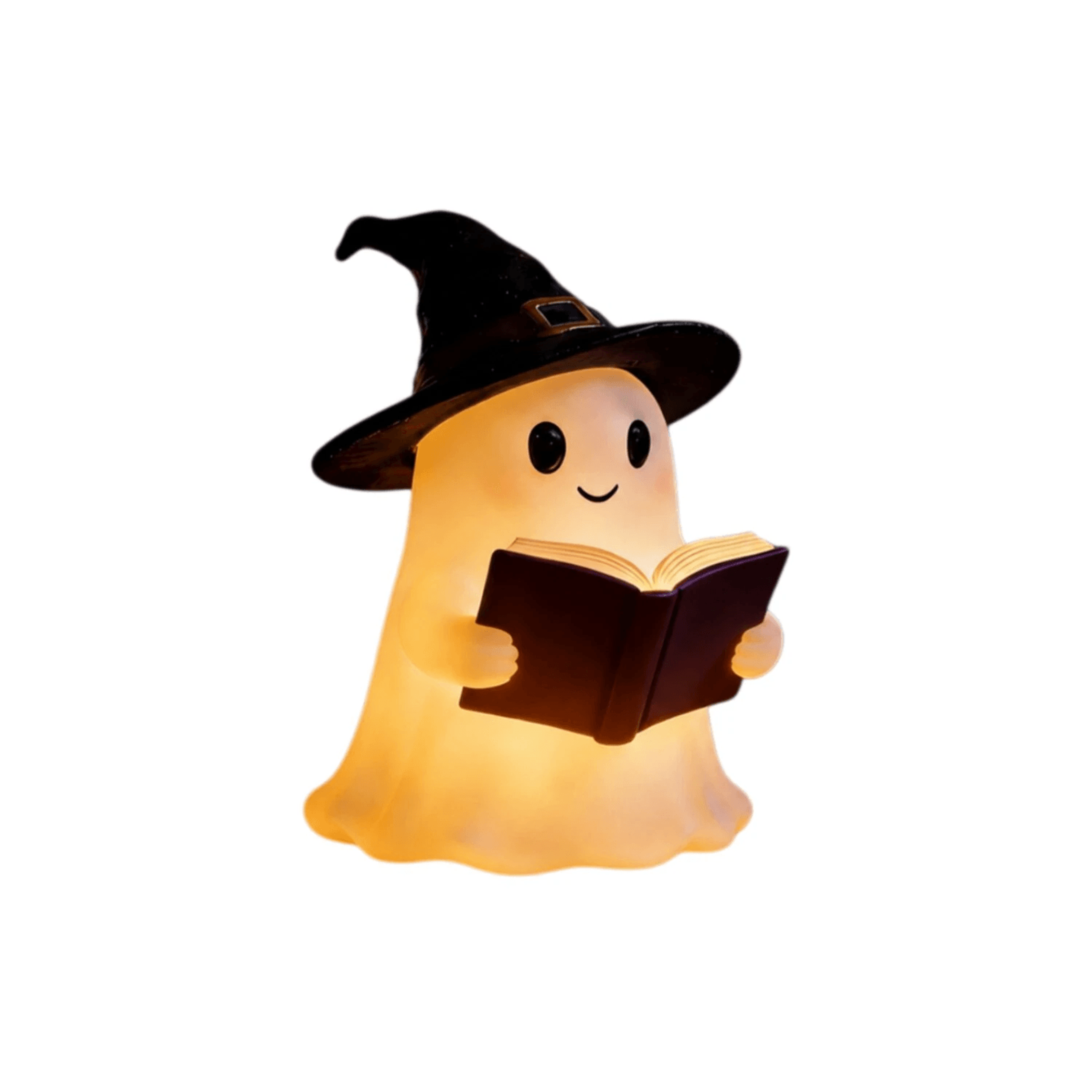 USB Ghost Night Light With Warm LED Resin Halloween Desktop Decor 9