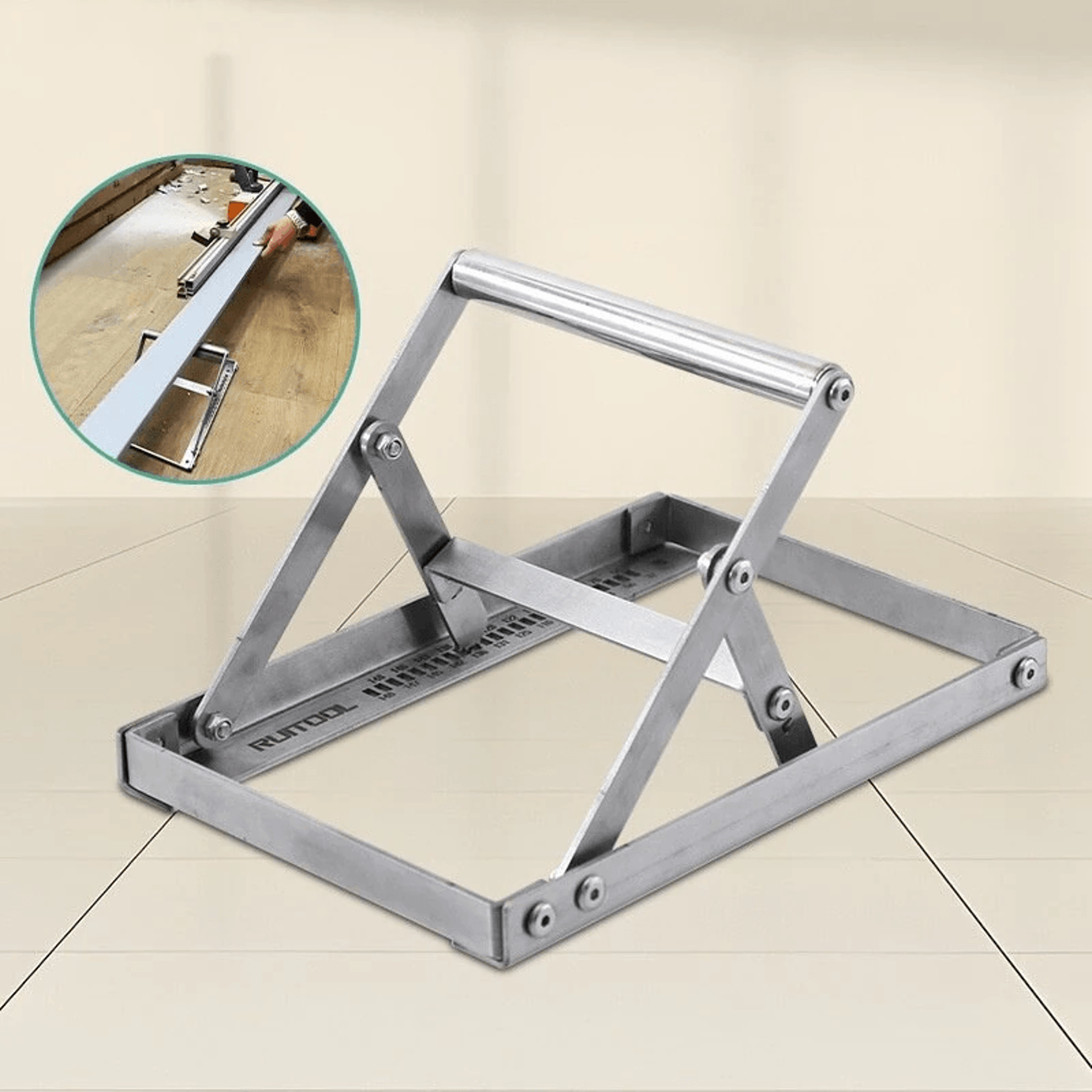 Adjustable Cutting Machine Support Stand Stainless Steel Foldable Bracket 1