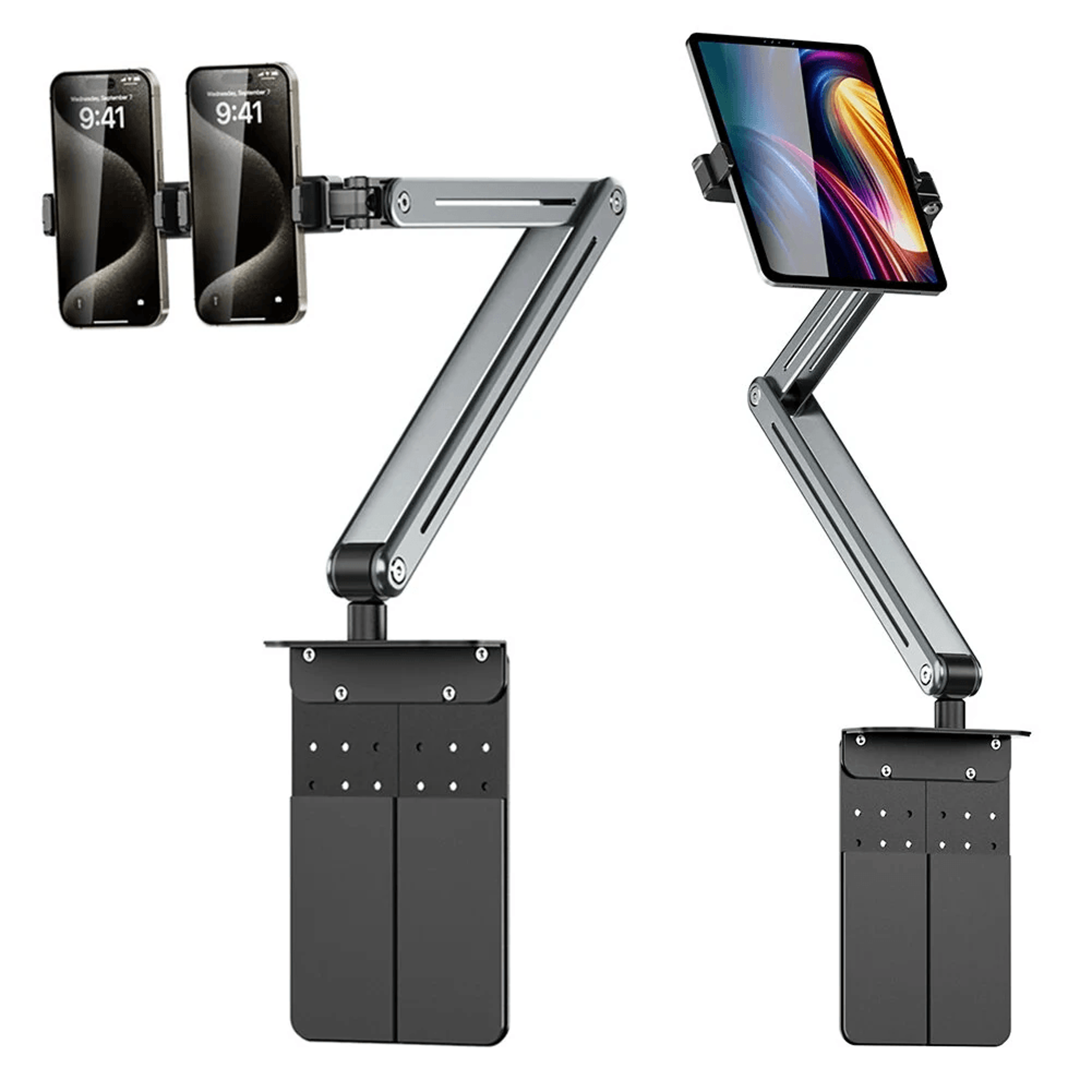 Adjustable Bedside Tablet And Phone Stand With Degree Rotation 0