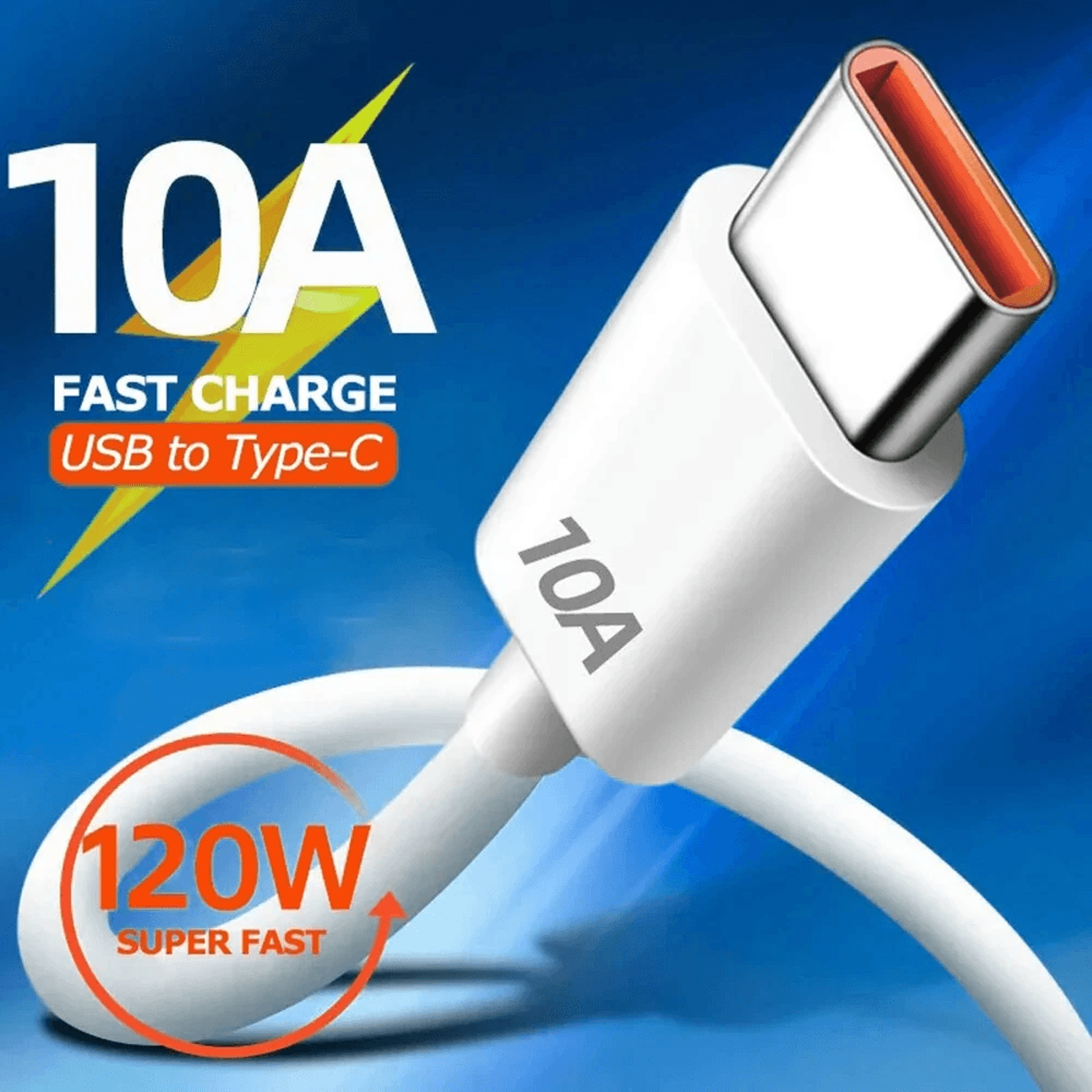 USB A To USB C Charging And Data Cable 1