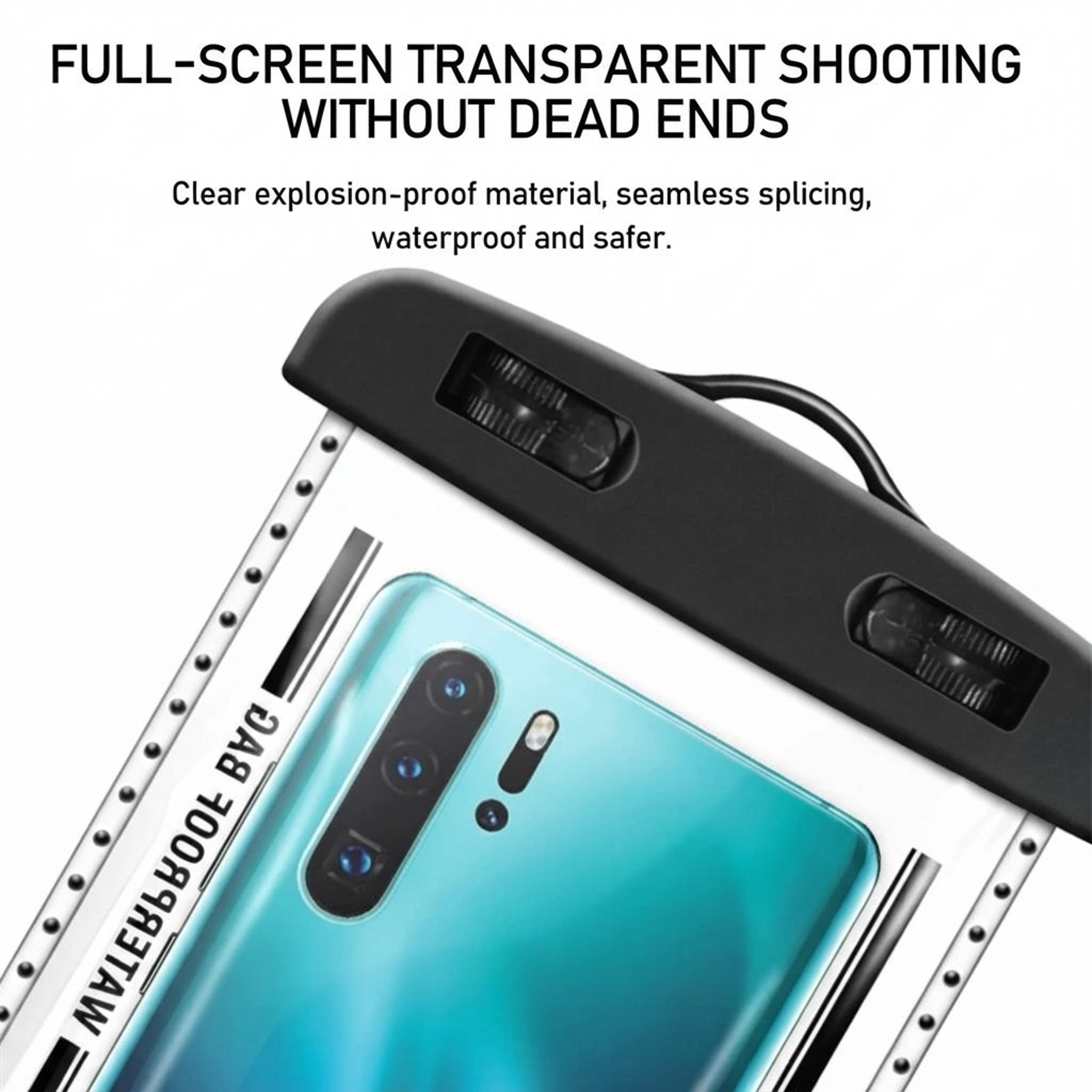 Waterproof Phone Pouch With Armband For Phones 4