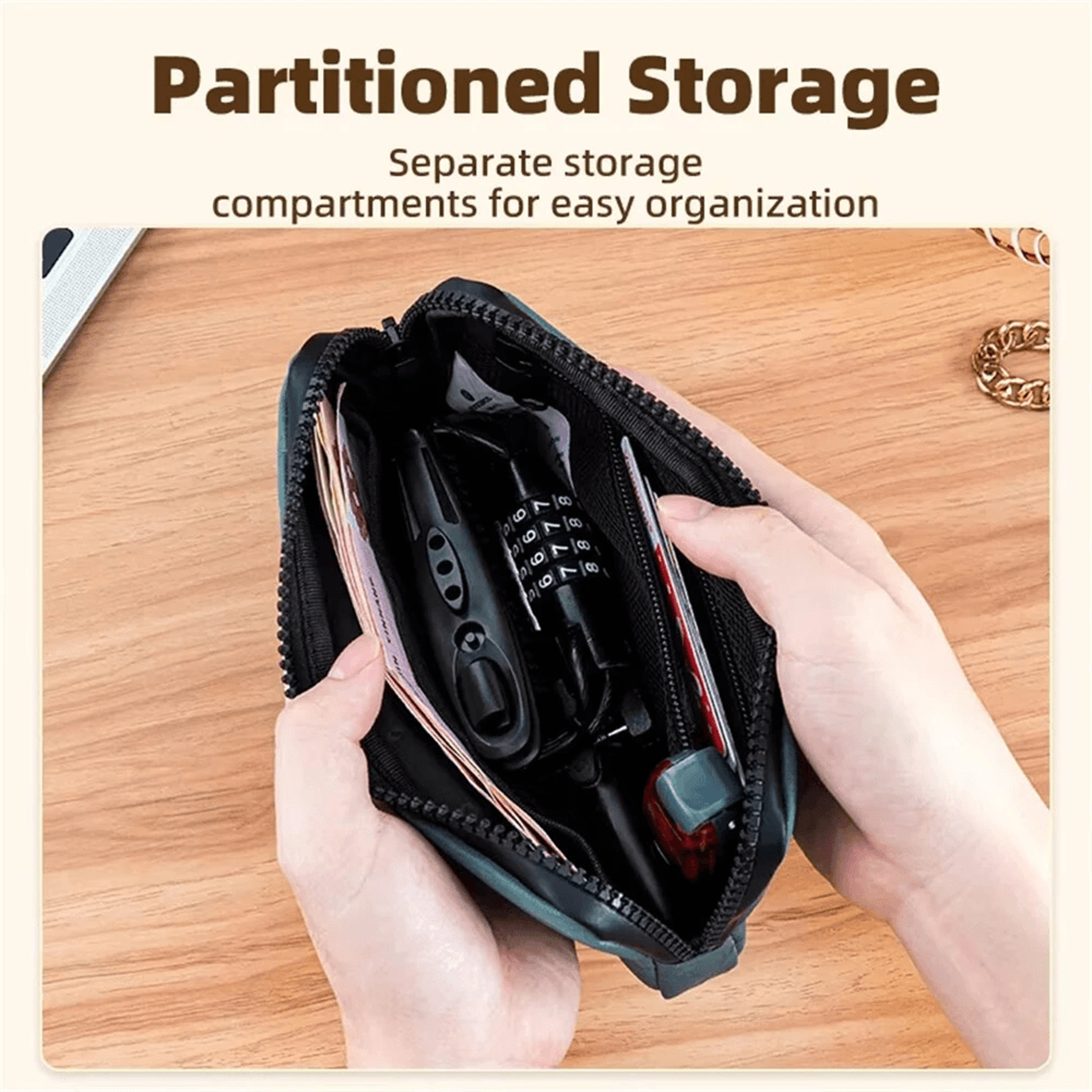 Waterproof Bicycle Storage Bag With Mobile Phone Holder 2