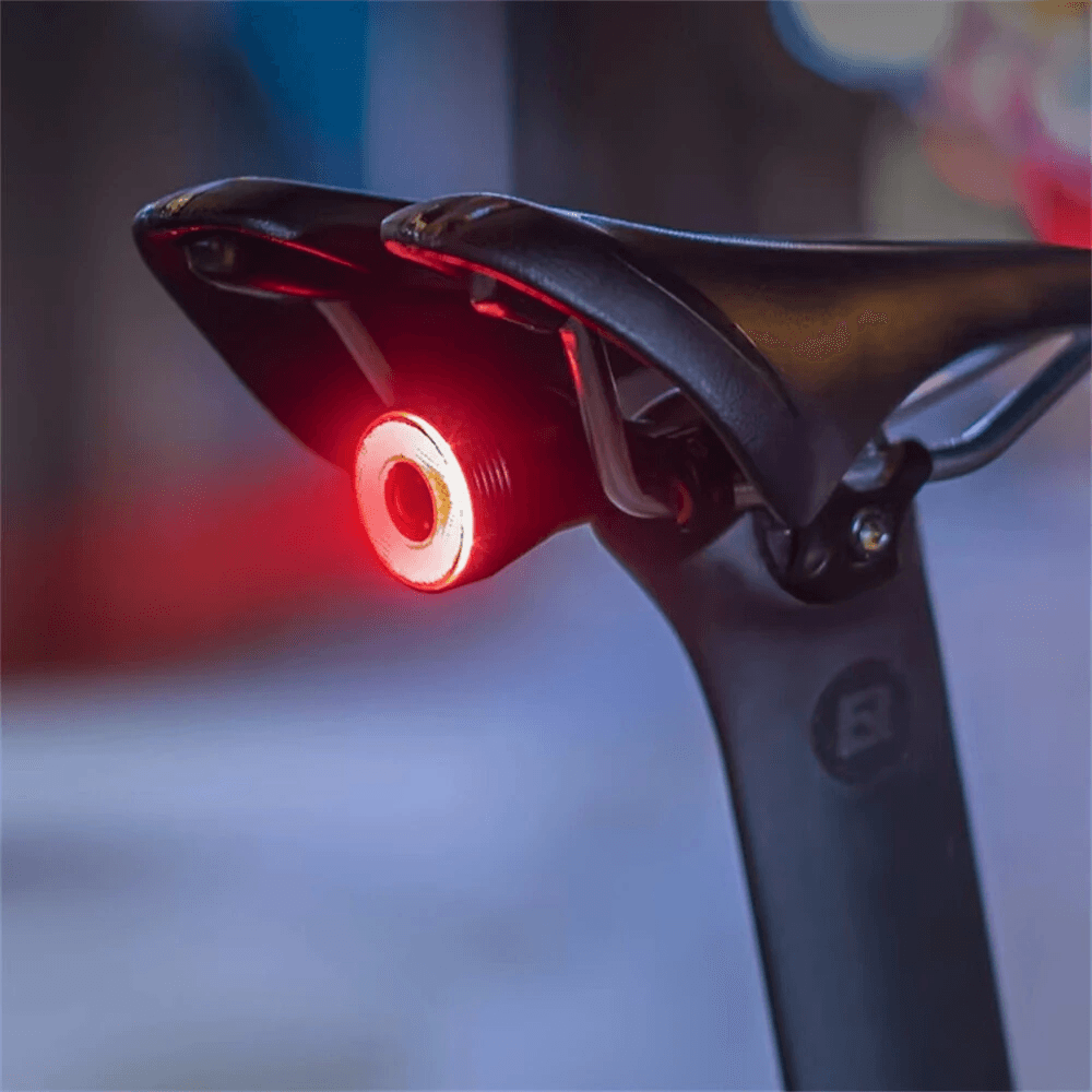 Smart Bicycle Tail Light With Auto On Off Lumen Type C Rechargeable 0