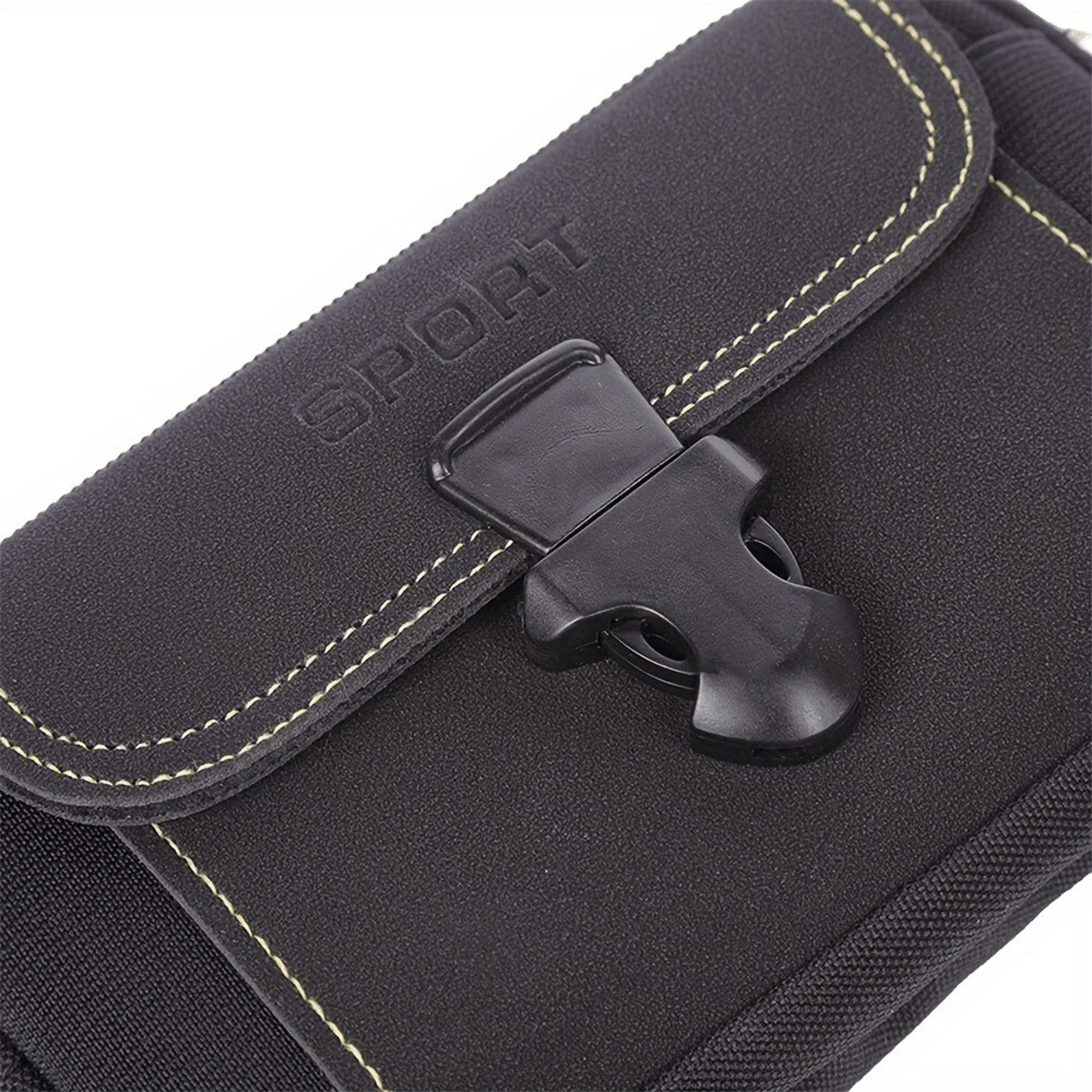 Canvas Waist Bag With Phone And Document Compartments 3