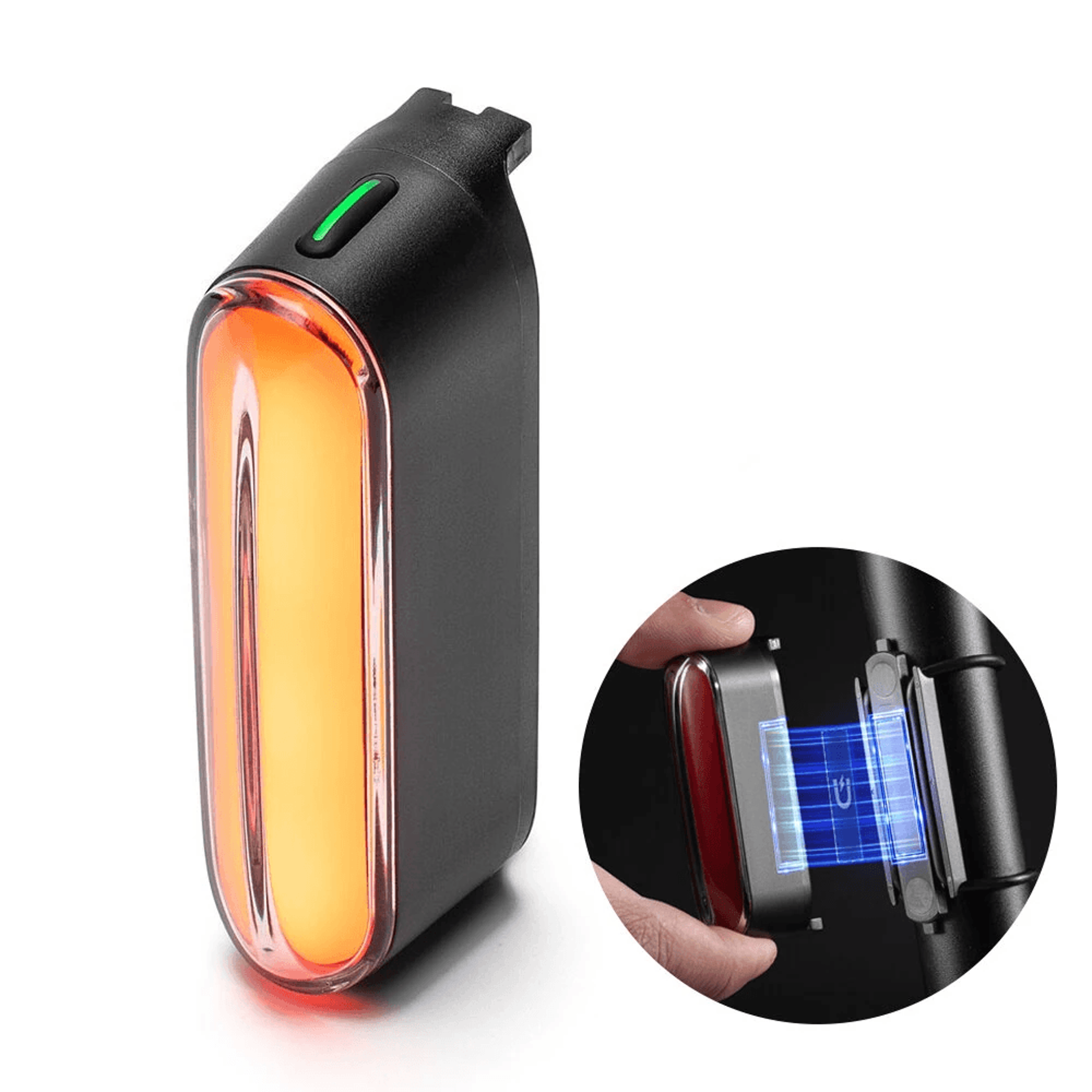 Smart Magnetic Bicycle Taillight With Brake Sensor And Lighting Modes 0
