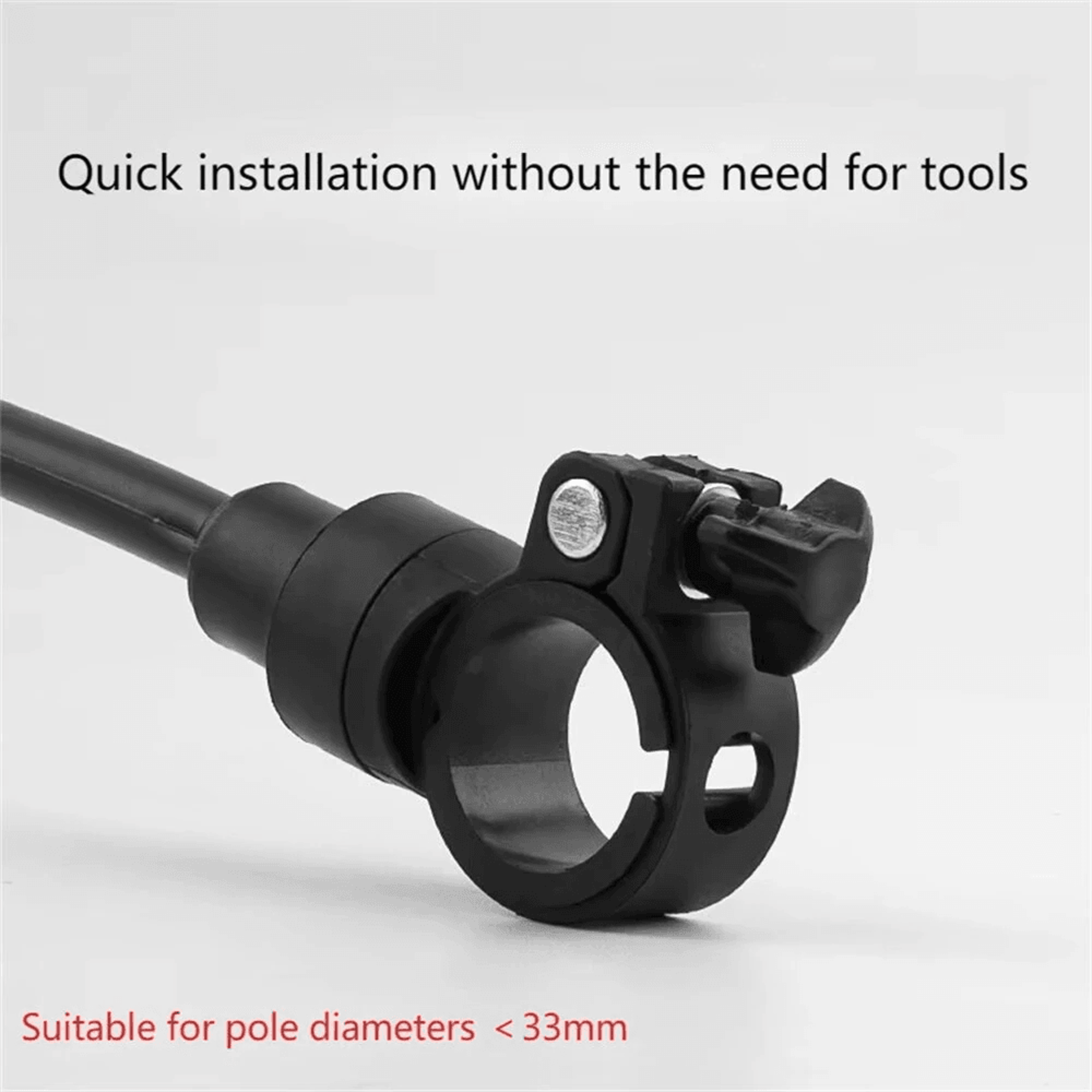 Bicycle Rearview Mirror Degree Adjustable Wide Angle Shockproof Convex Handlebar Mirror 3
