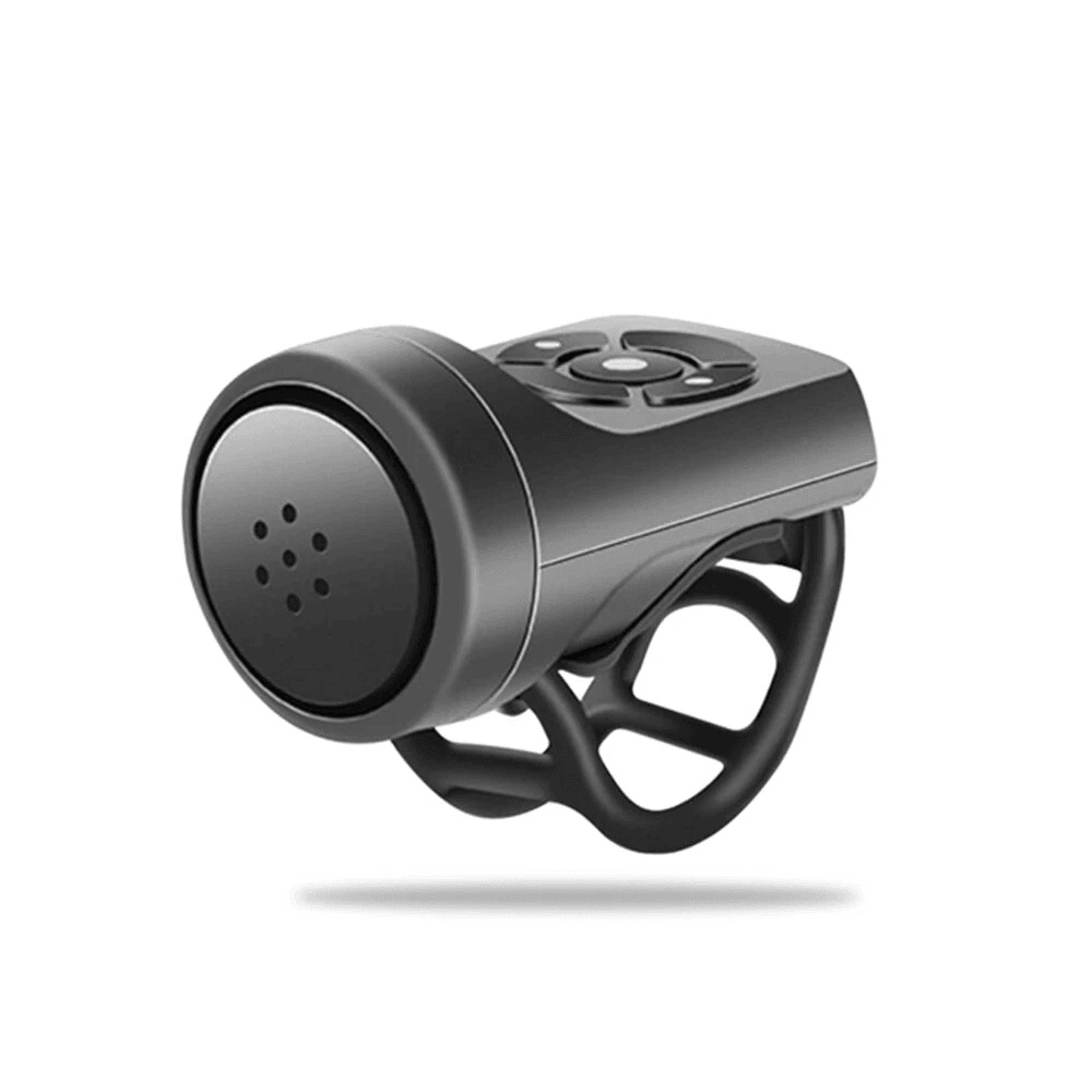 rechargeable electric bicycle horn with sound modes and anti theft alarm