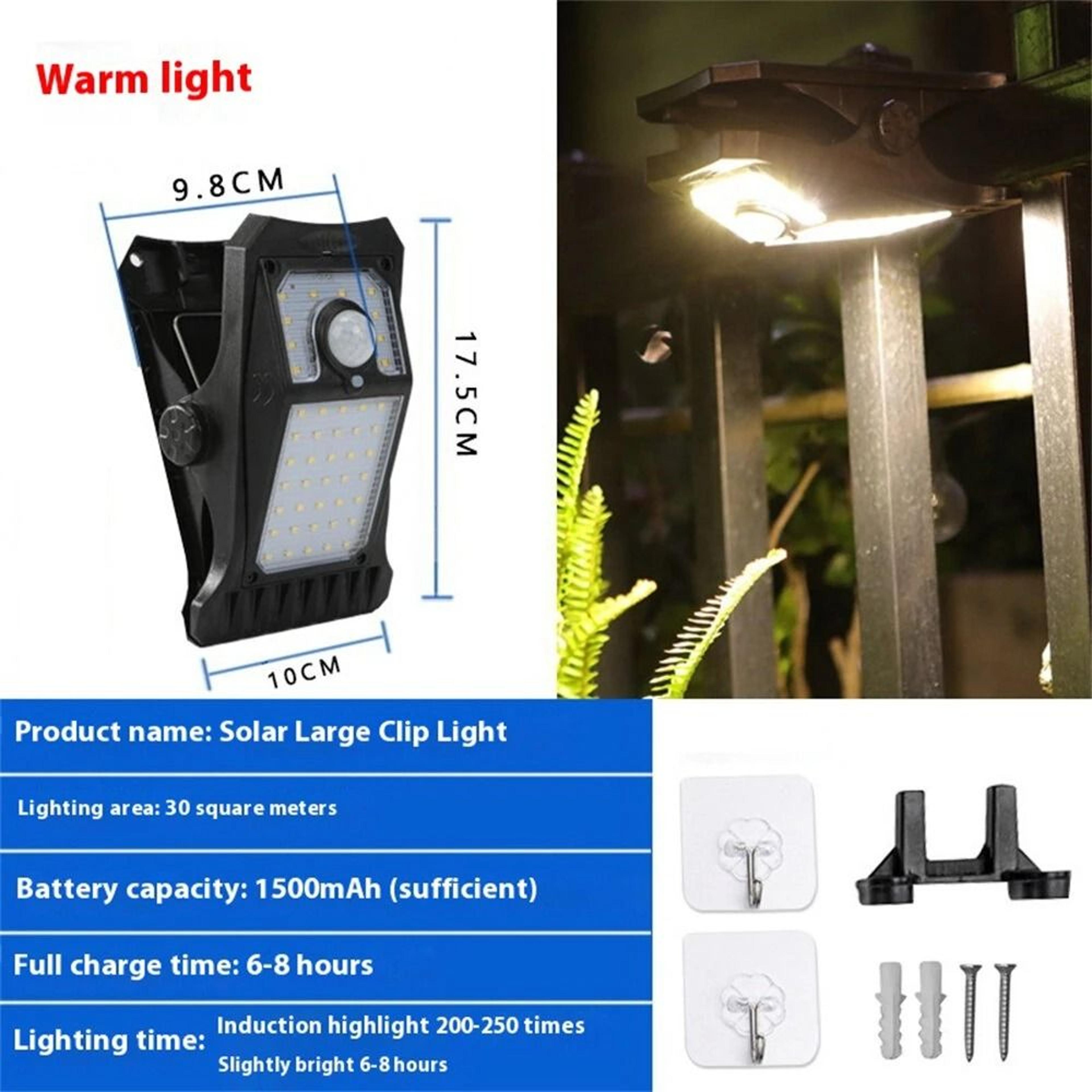 Solar Motion Sensor Outdoor Light With LEDs And Rechargeable Battery 6